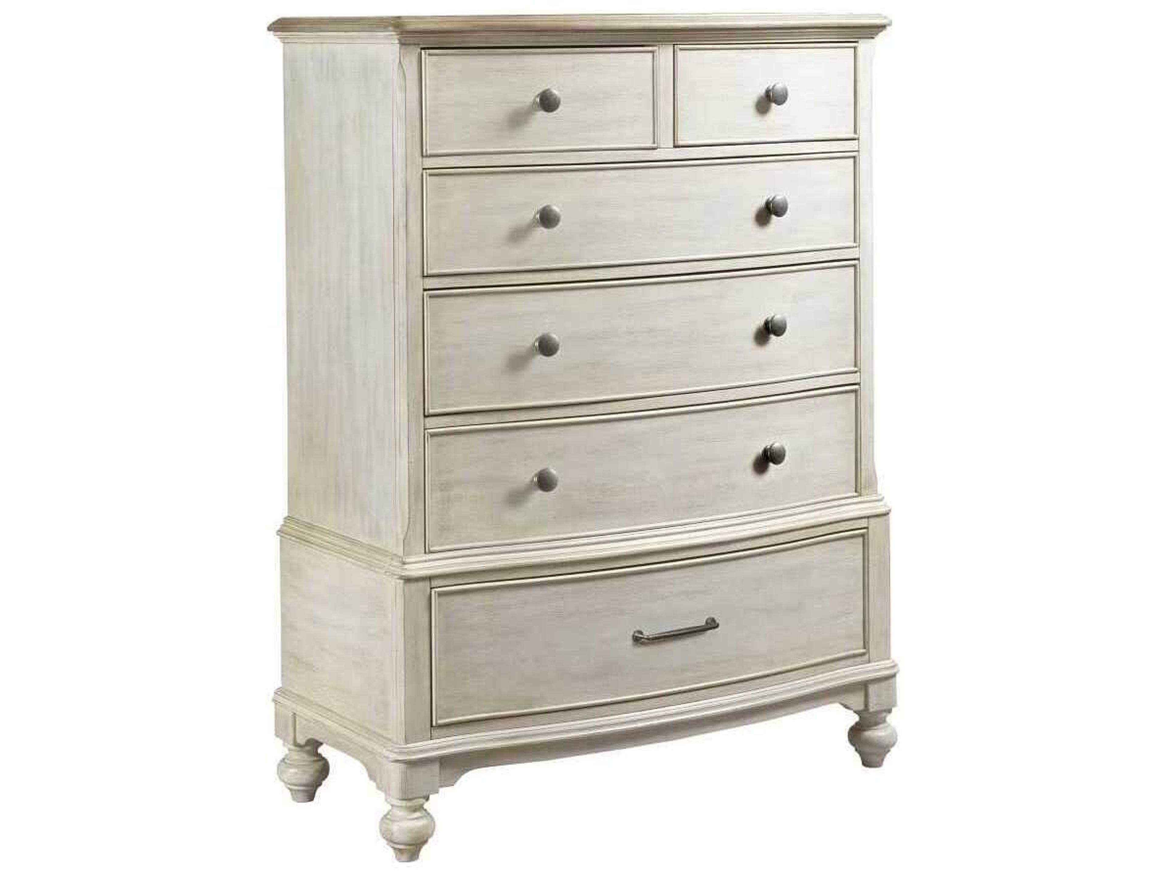 Litchfield Carrick 6-Drawer Chest in Sunwashed Oak