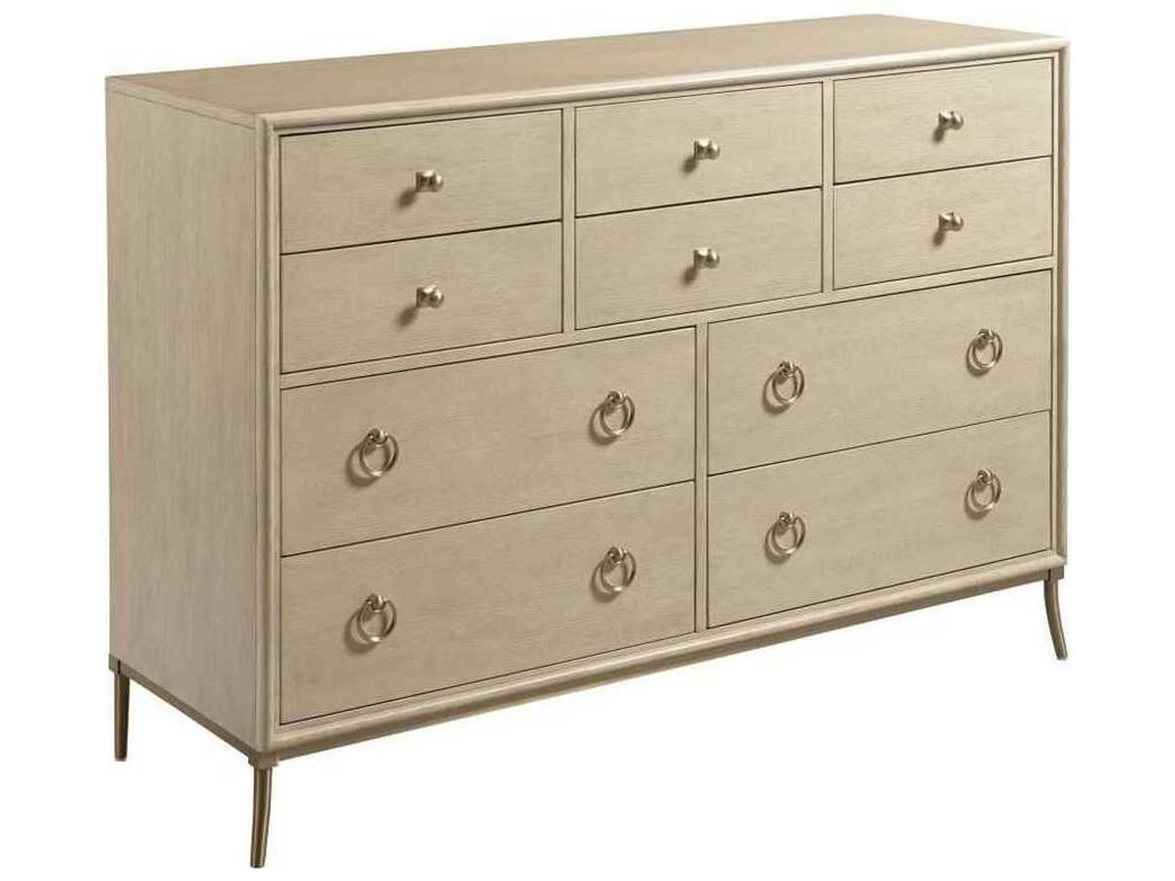 Lenox Ventura Brown Hardwood Double Dresser