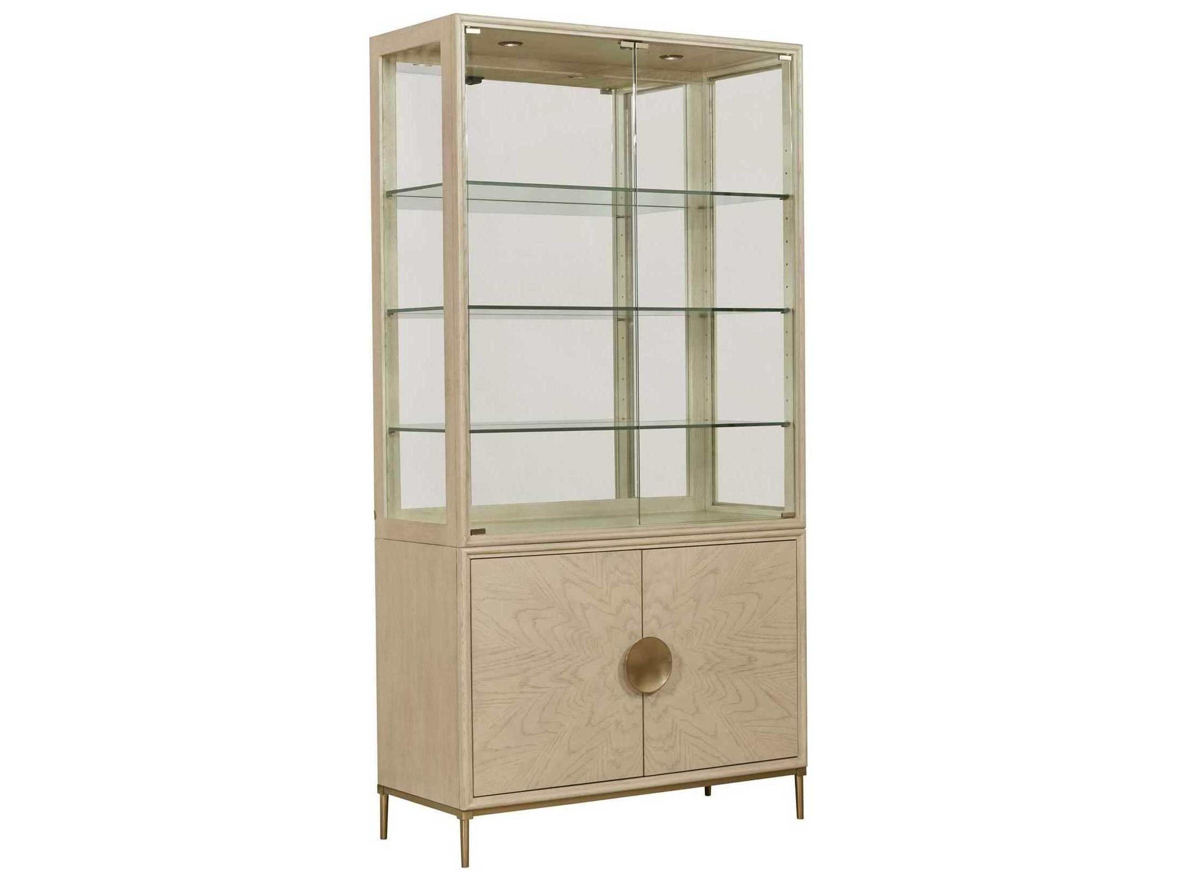 Lenox Baltic Hardwood Alabaster Display Cabinet
