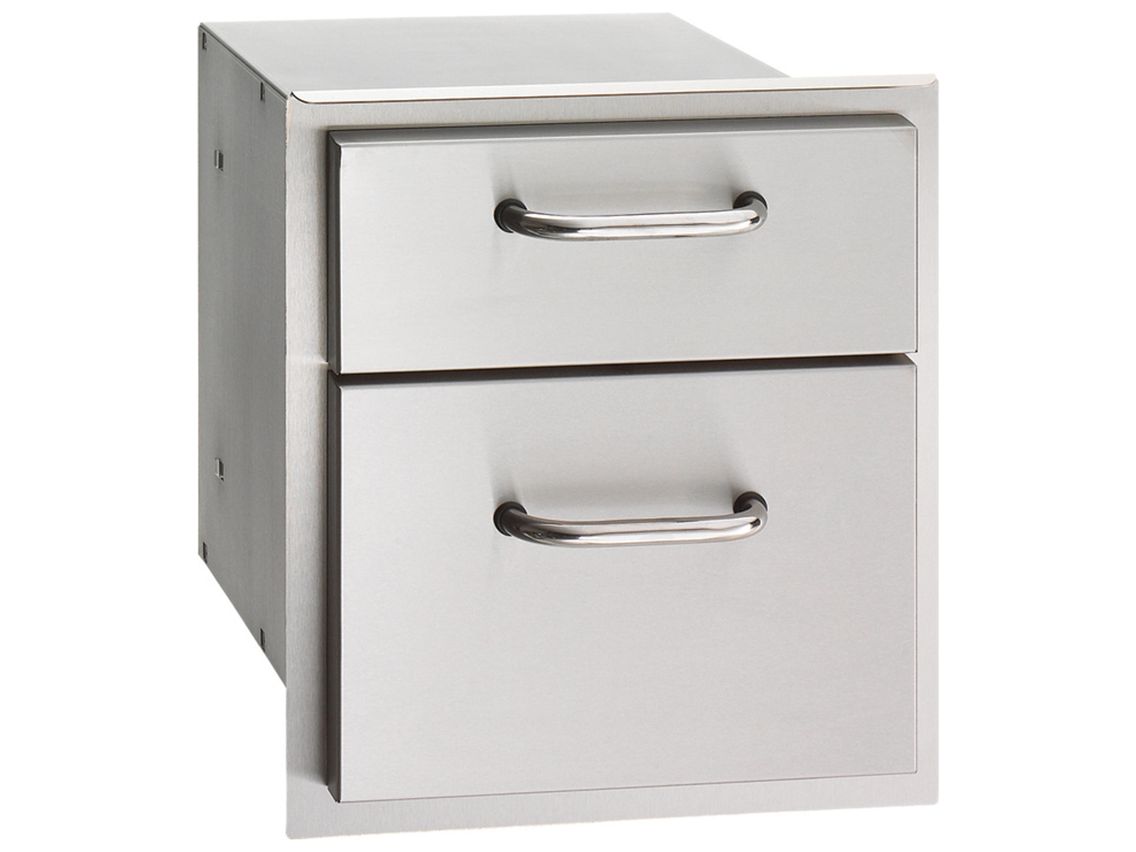 14 Inch Double Drawer