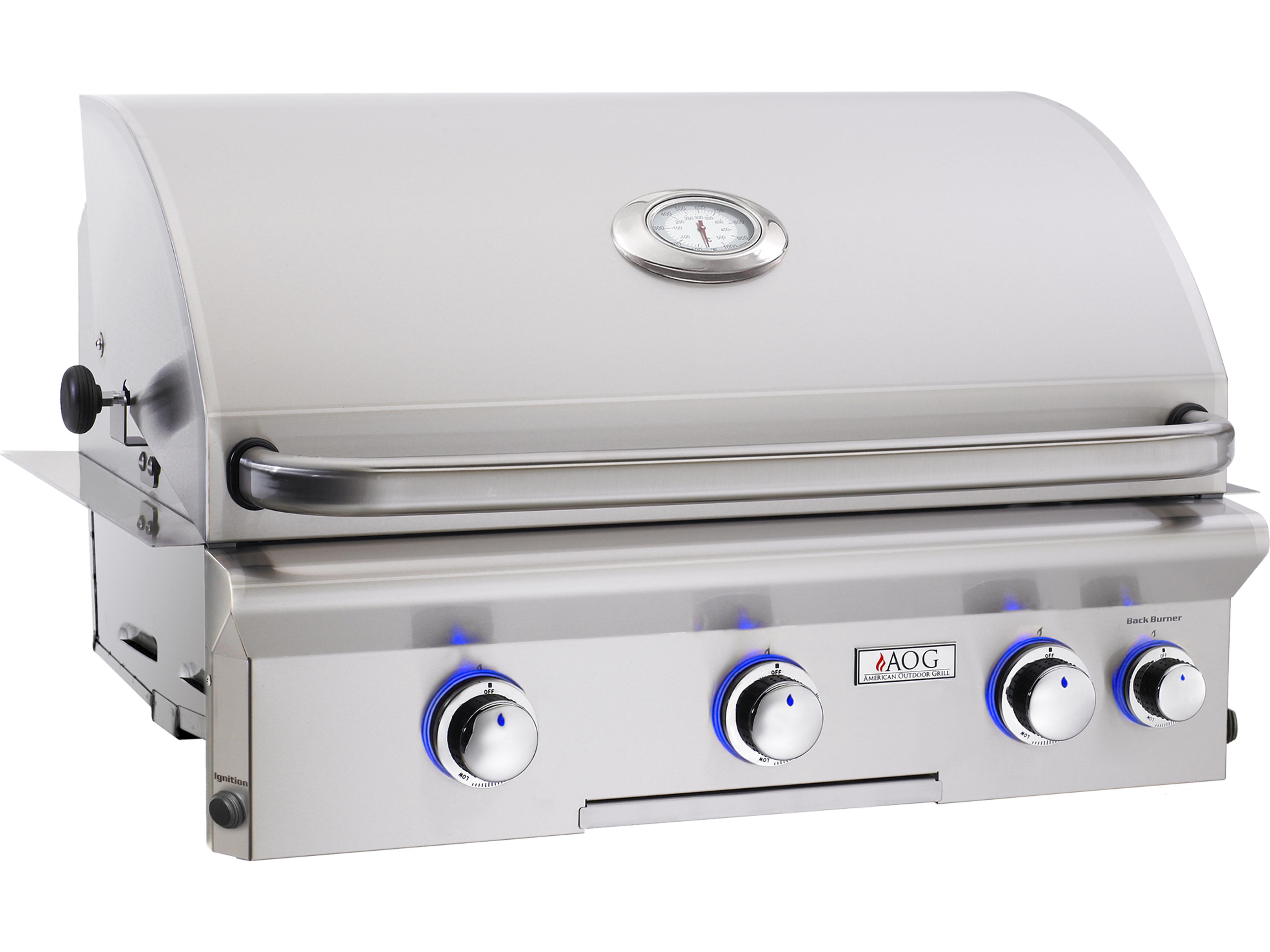 L Series Built-in 30'' BBQ Grill with Rotisserie and Back Burner