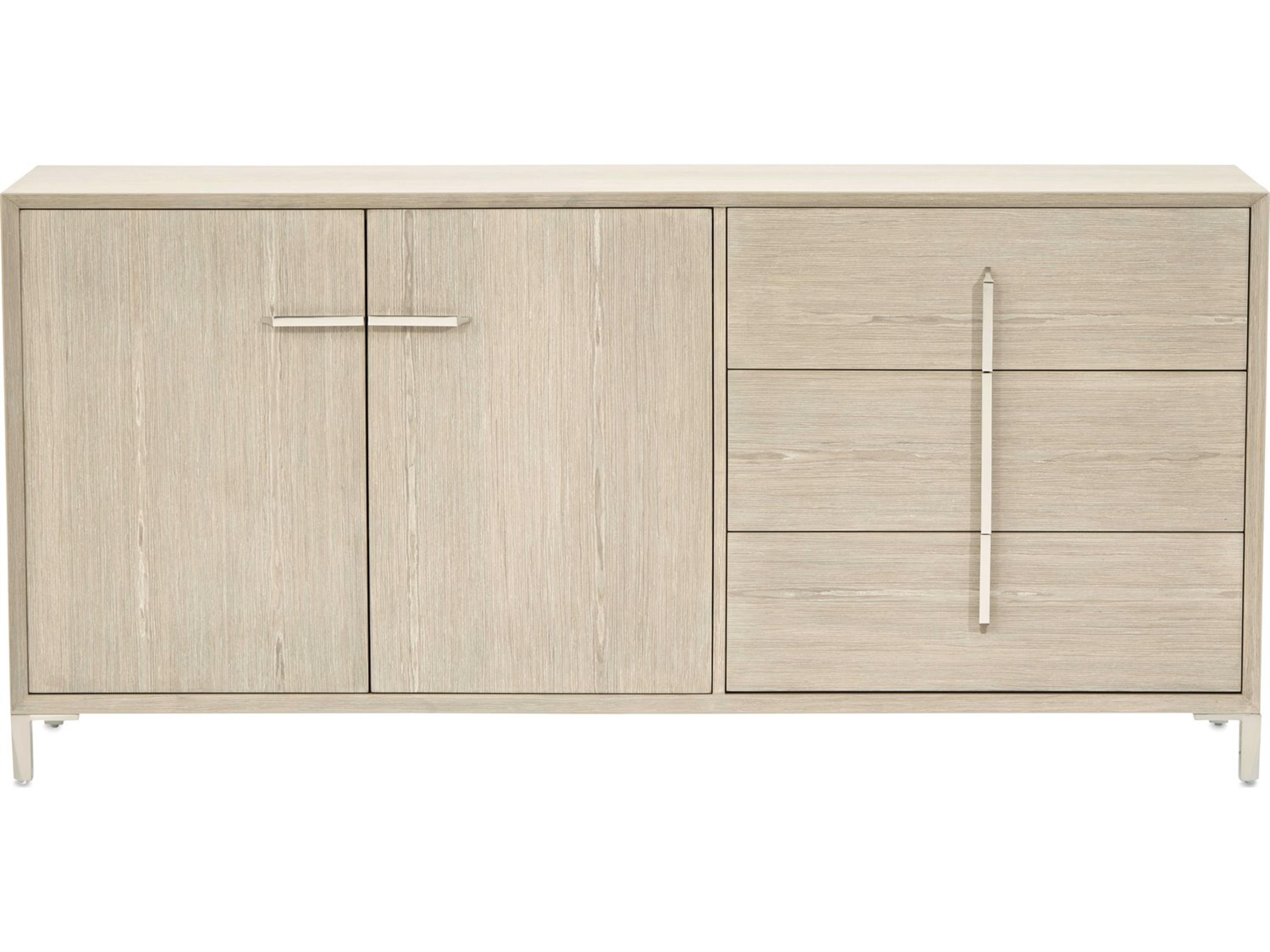 Luxecor Gilded 72" Rubberwood Sand Sideboard