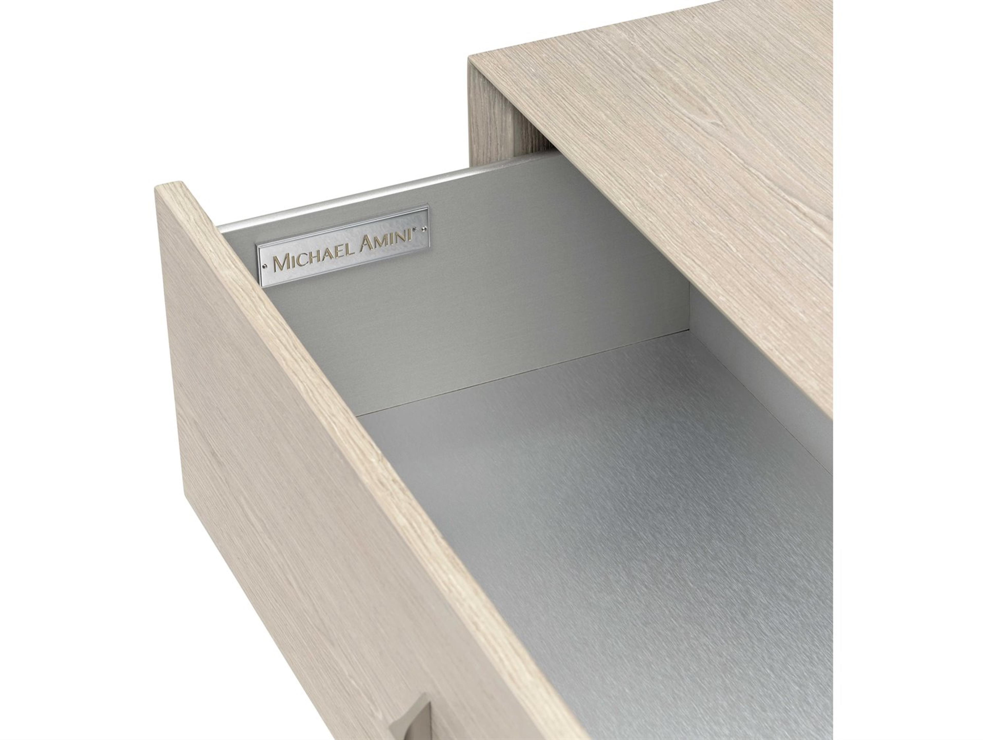 Luxecor Gilded 6-Drawers Beige Rubberwood Double Dresser