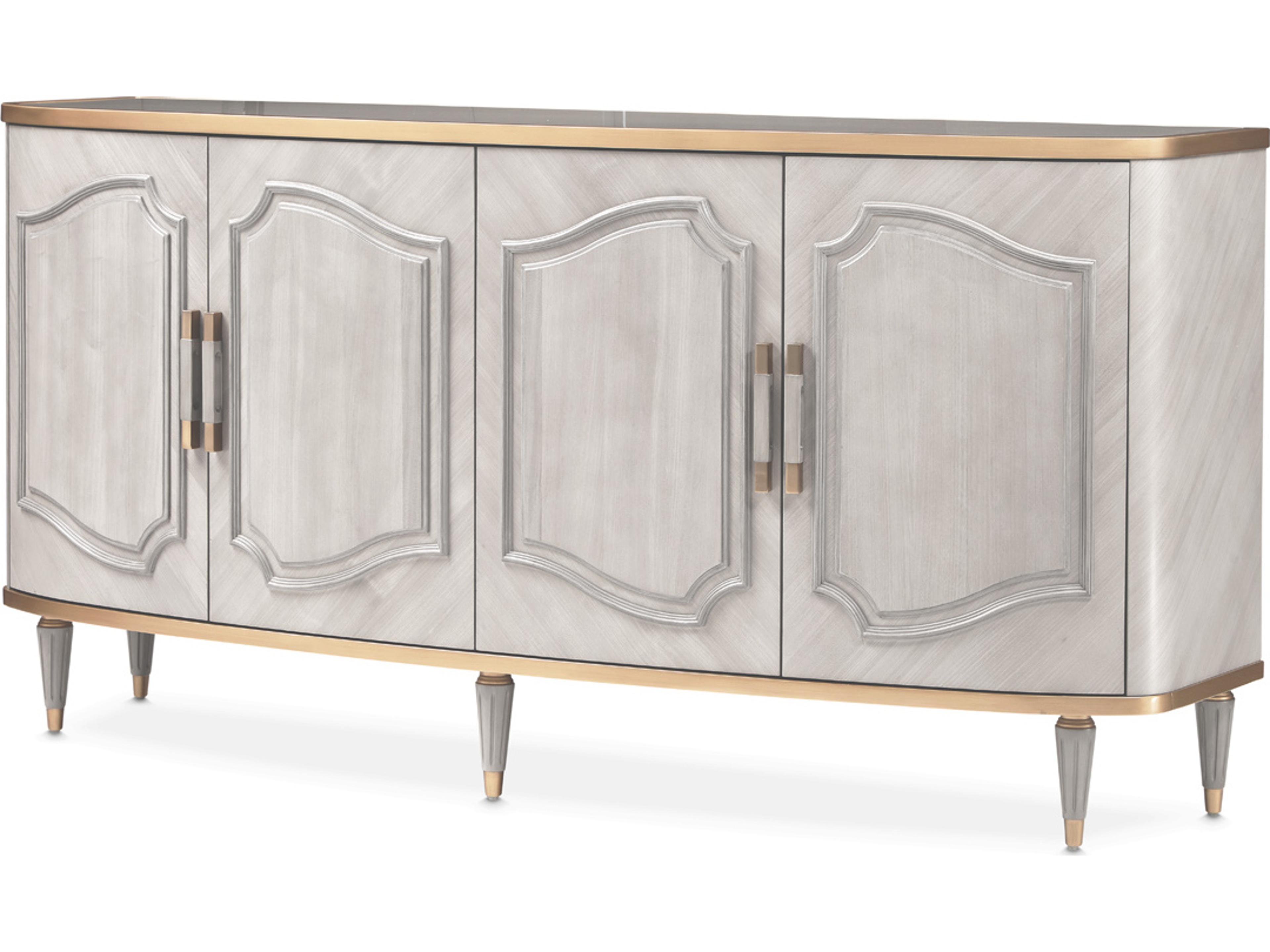 St. Charles 74" Poplar Wood Sideboard