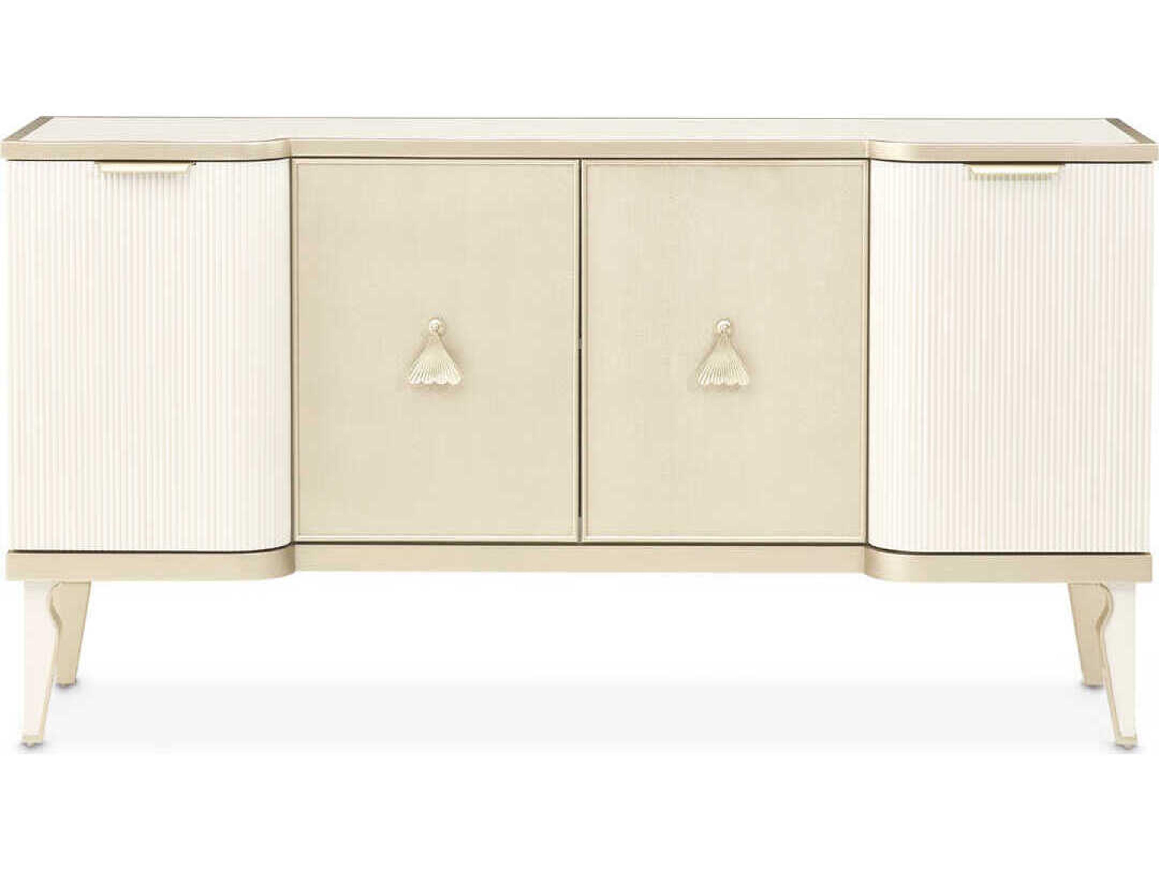 Luxecor Gilded 68" Poplar Wood Sideboard