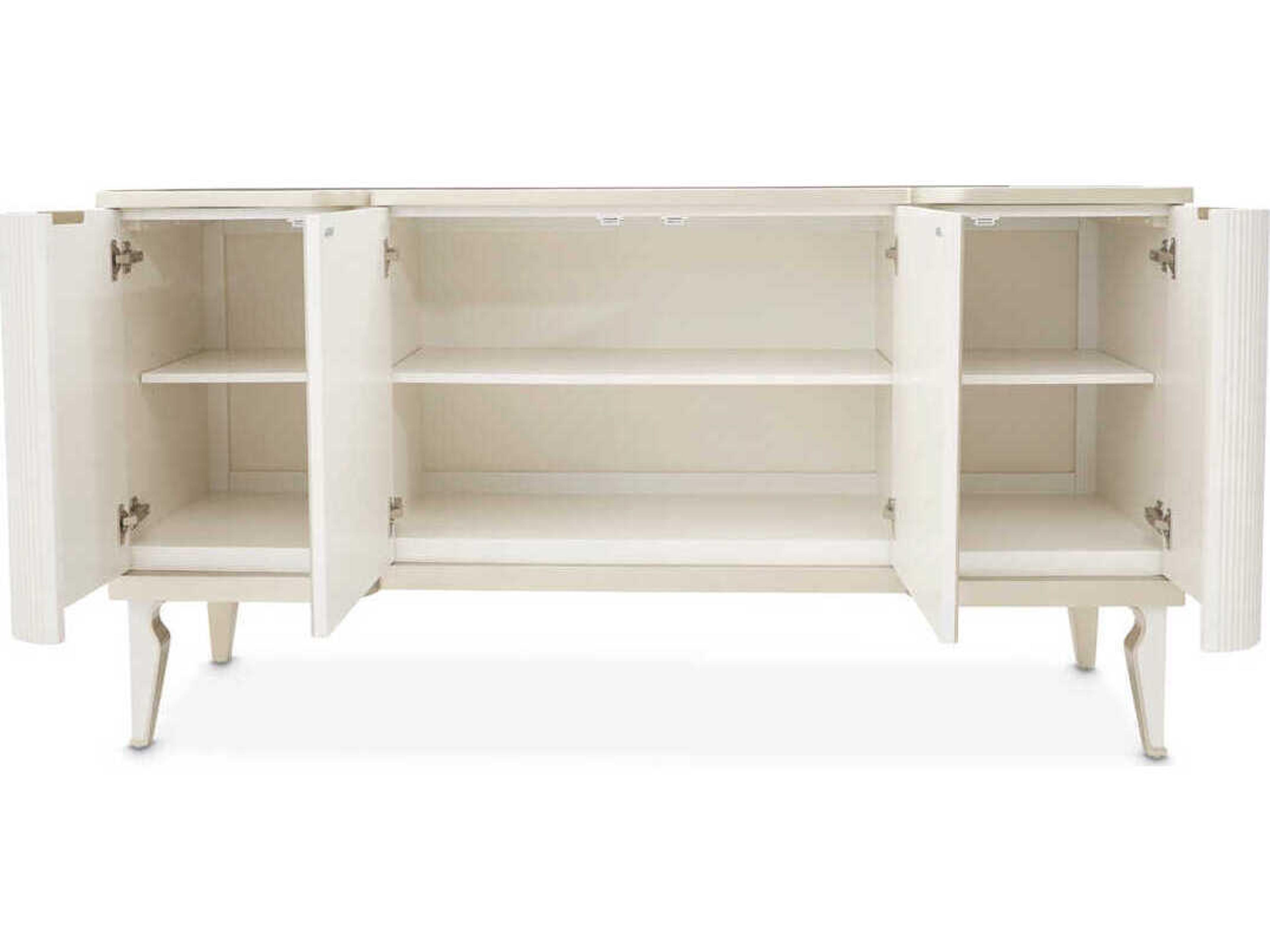 Luxecor Gilded 68" Poplar Wood Sideboard