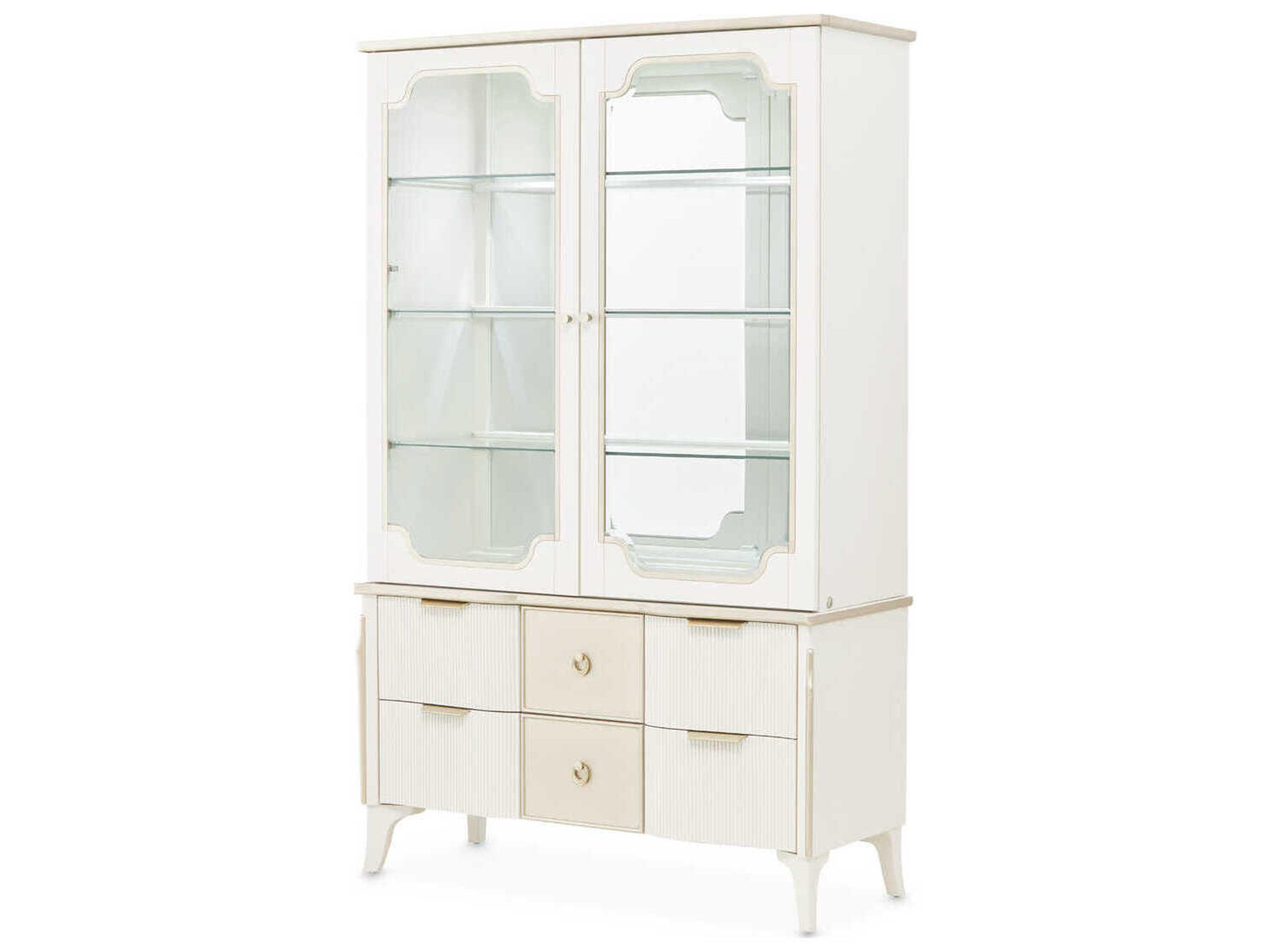 La Marisia Poplar Wood Display Cabinet