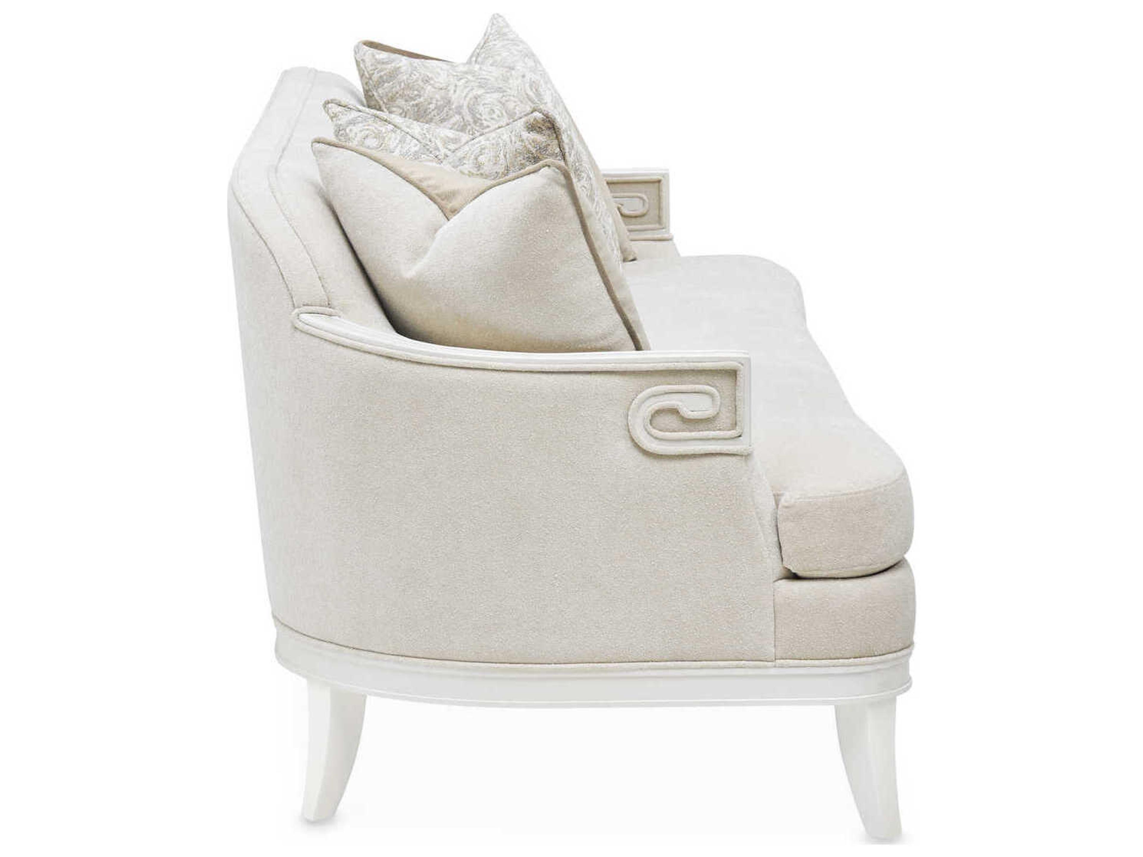 Luxecor Gilded Cream Upholstered Sofa