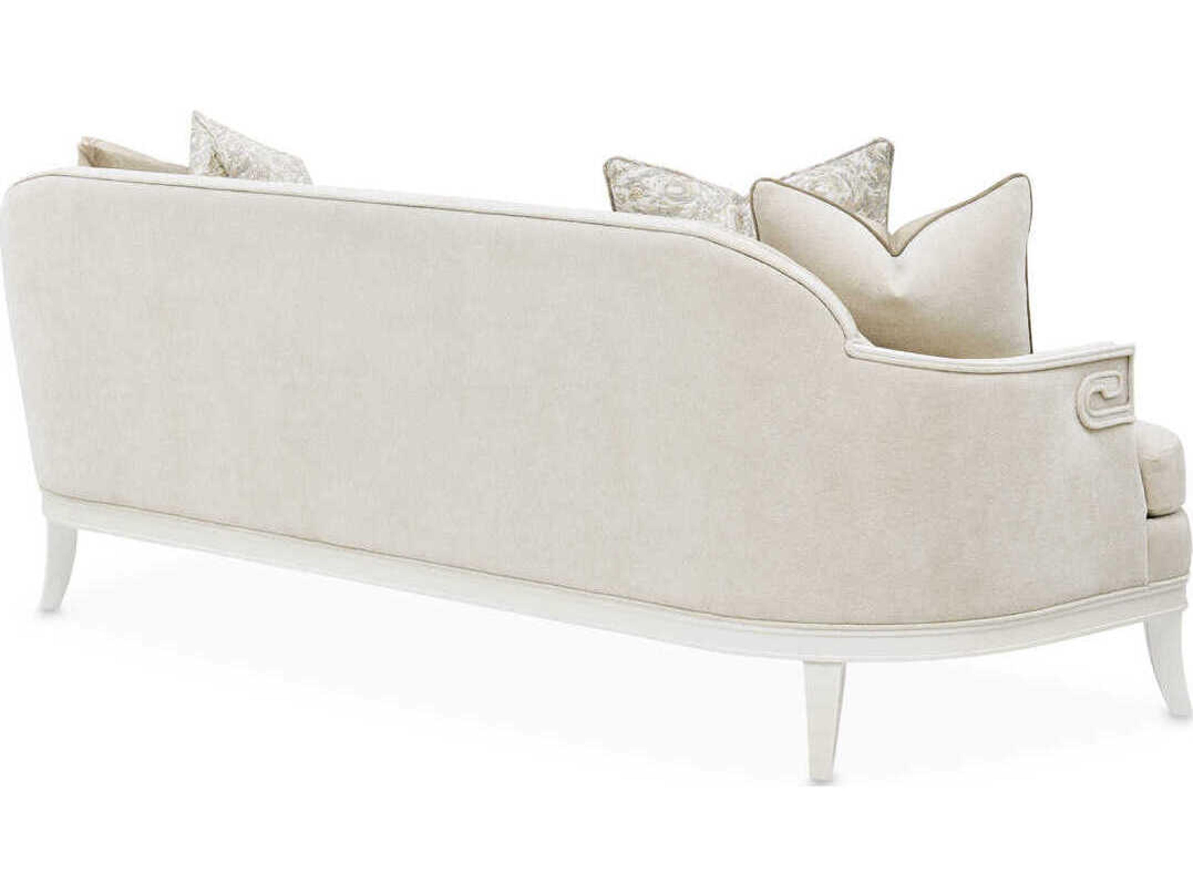 Luxecor Gilded Cream Upholstered Sofa