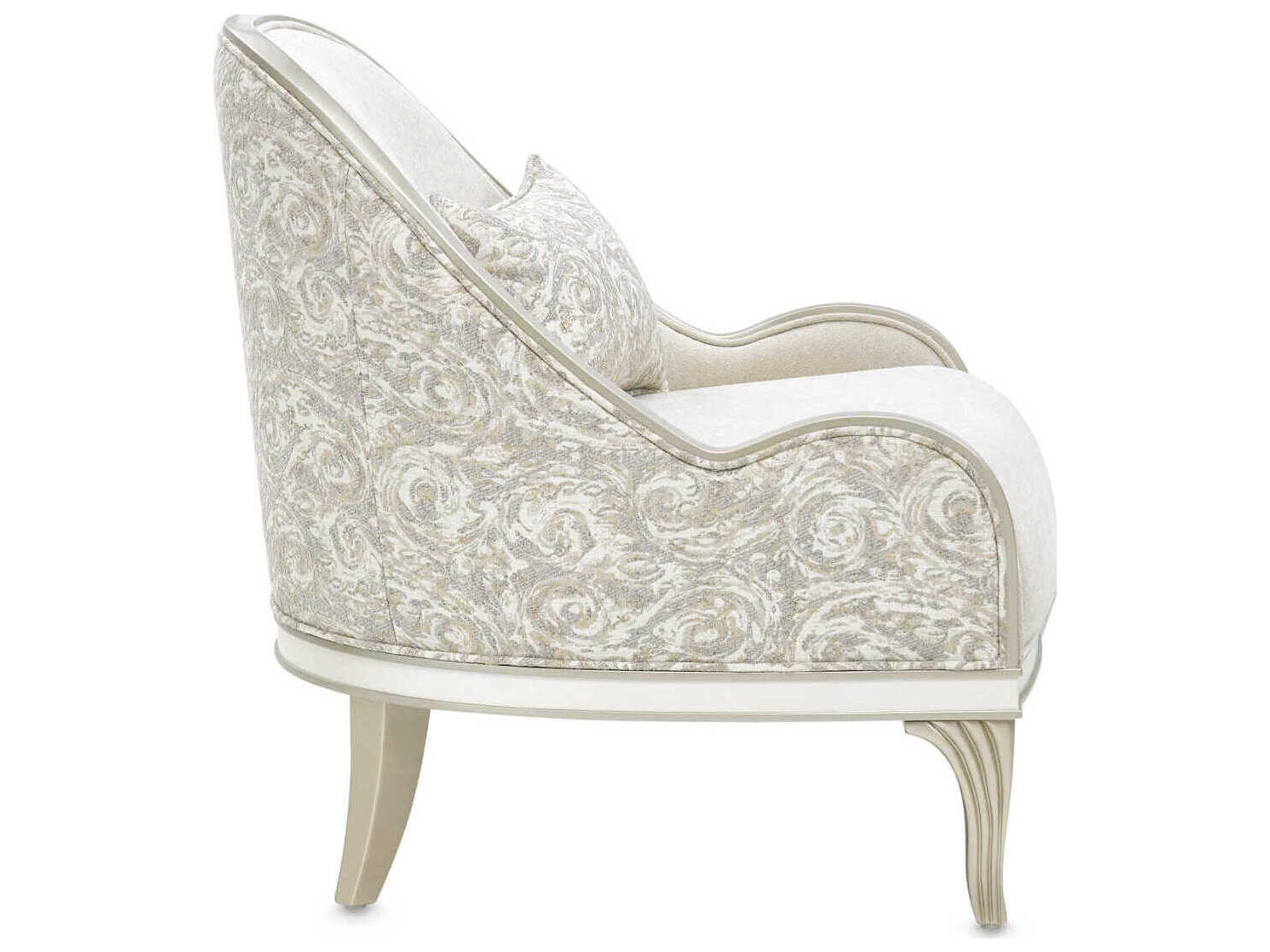 Luxecor Gilded Champagne Accent Chair