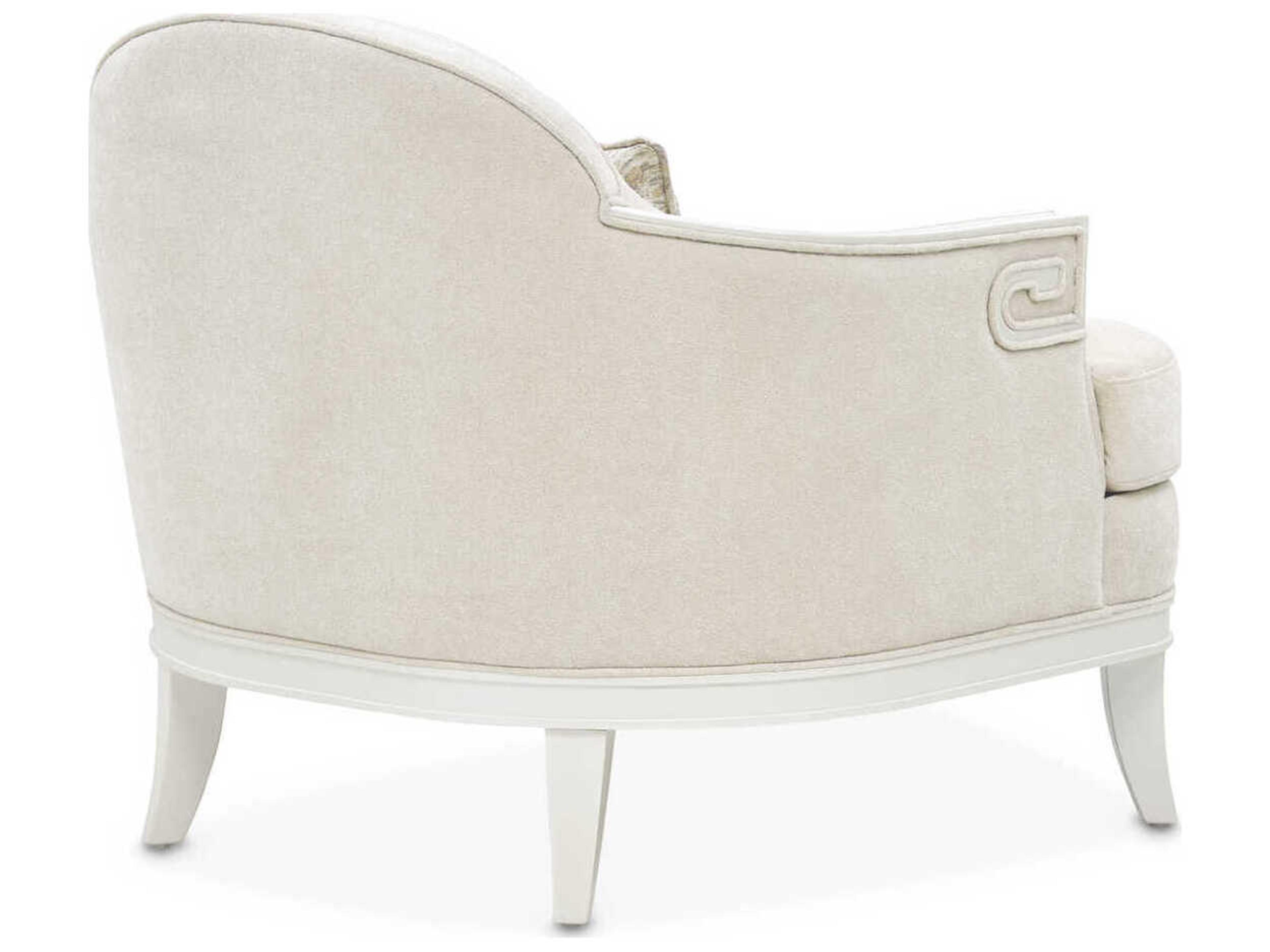 Luxecor Gilded Cream Accent Chair