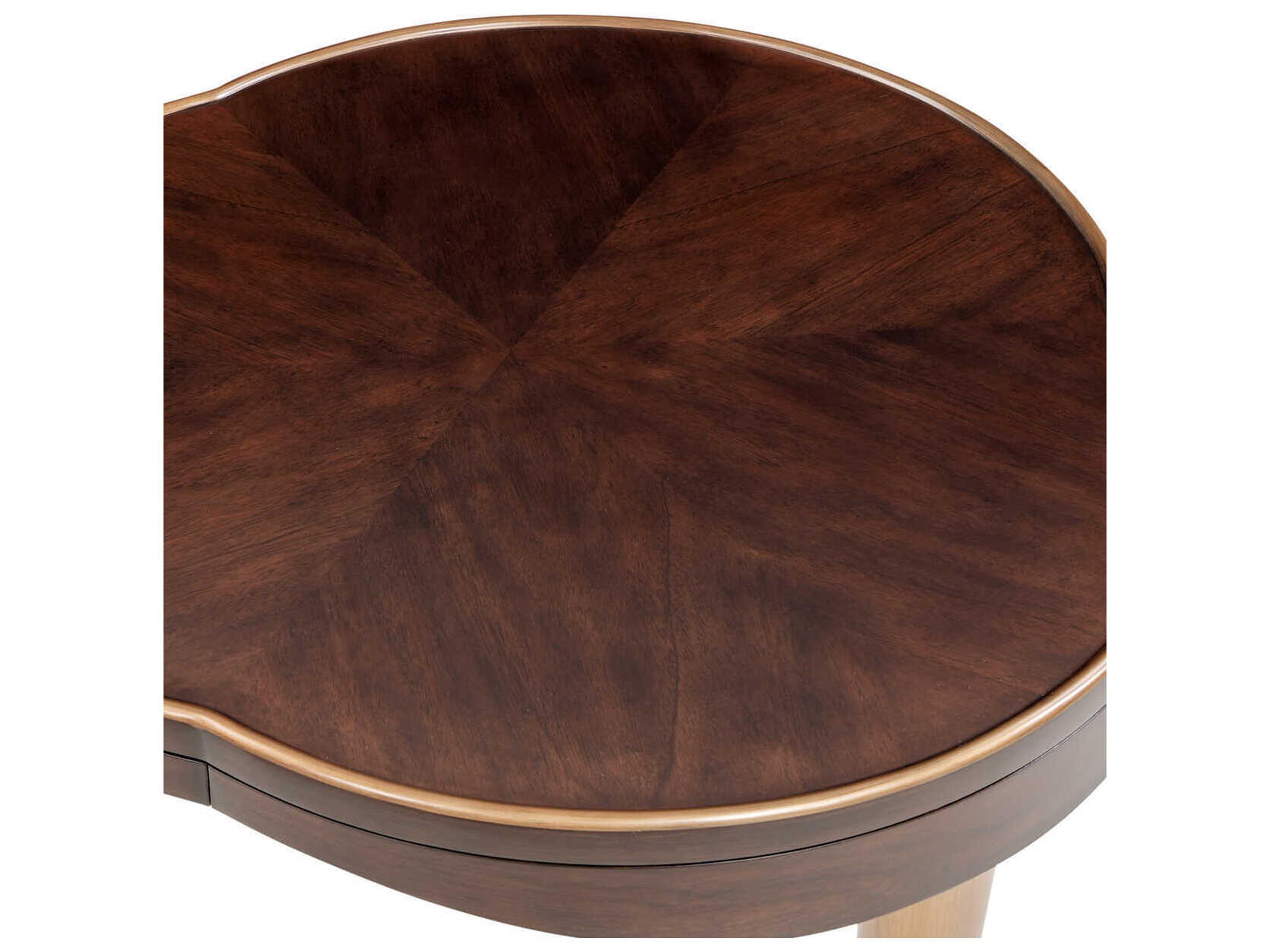 Luxecor Gilded Wood Warm End Table
