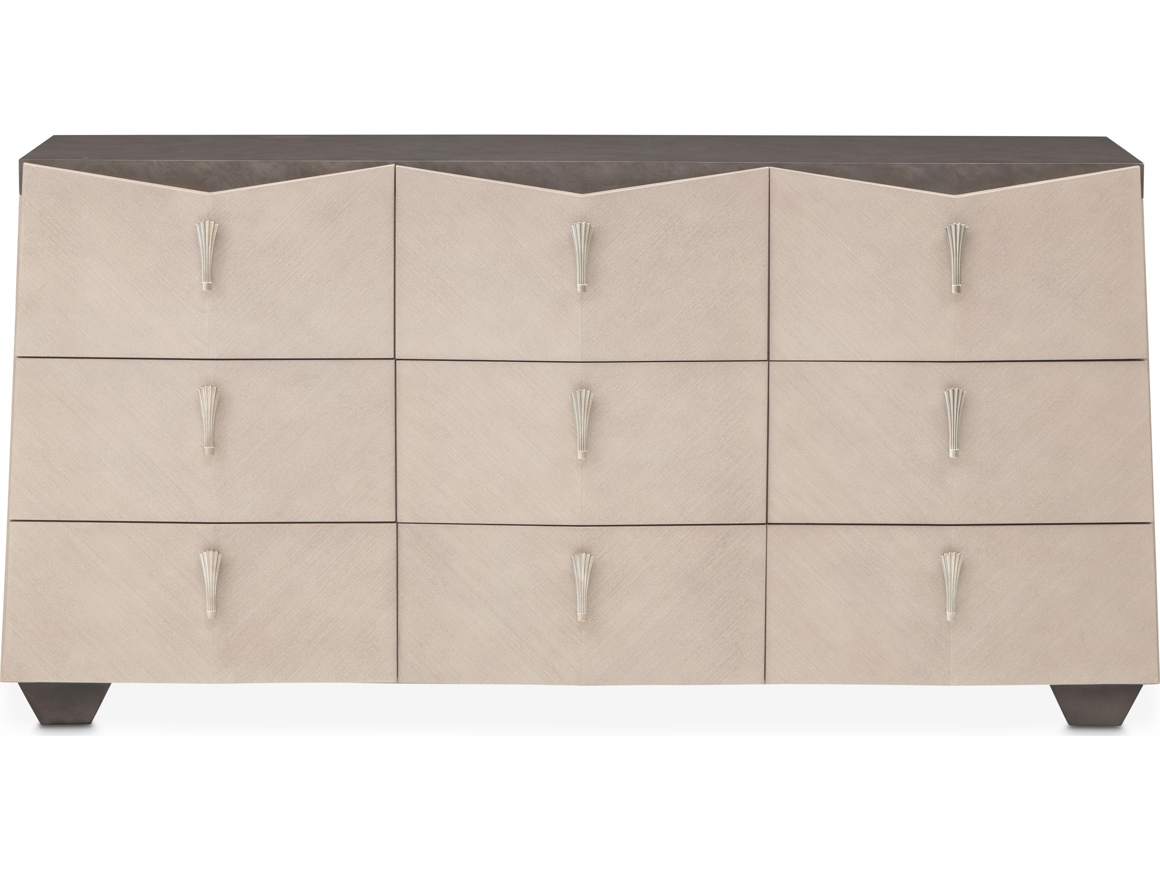 Fantosini Beige Poplar Wood Dresser