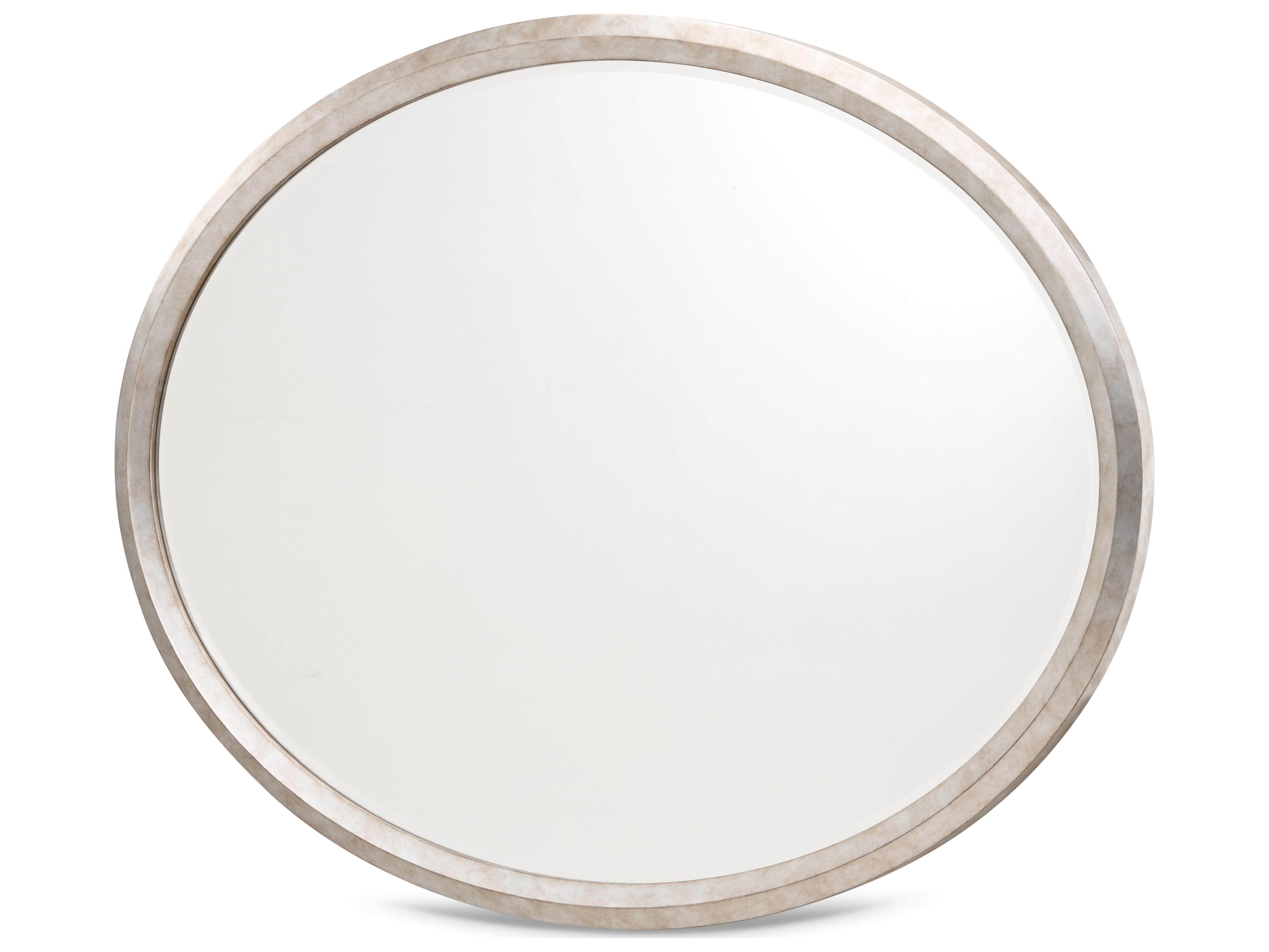Fantosini Silver Oval Wall Mirror