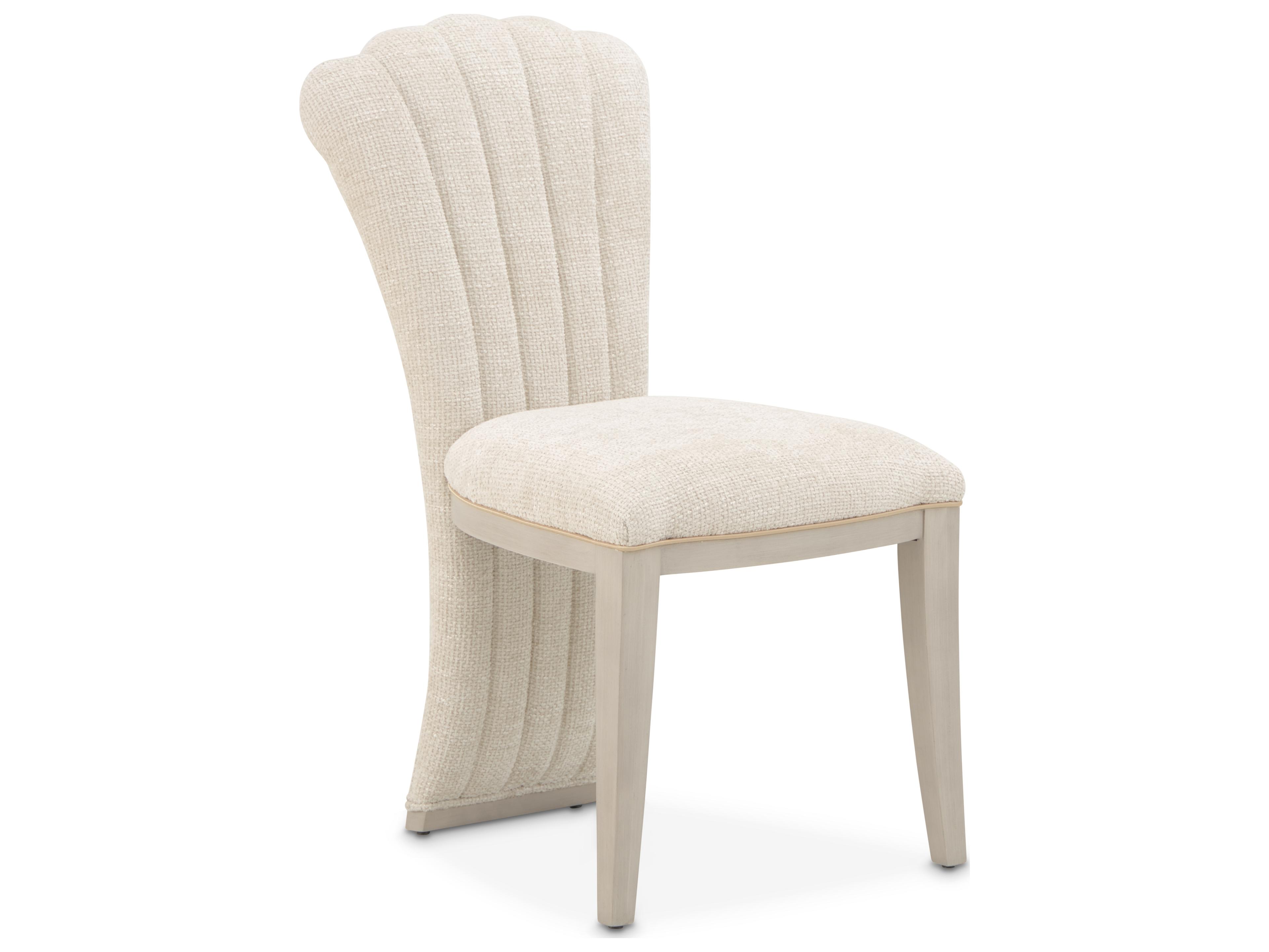 Gilded Beige Vanity Chair