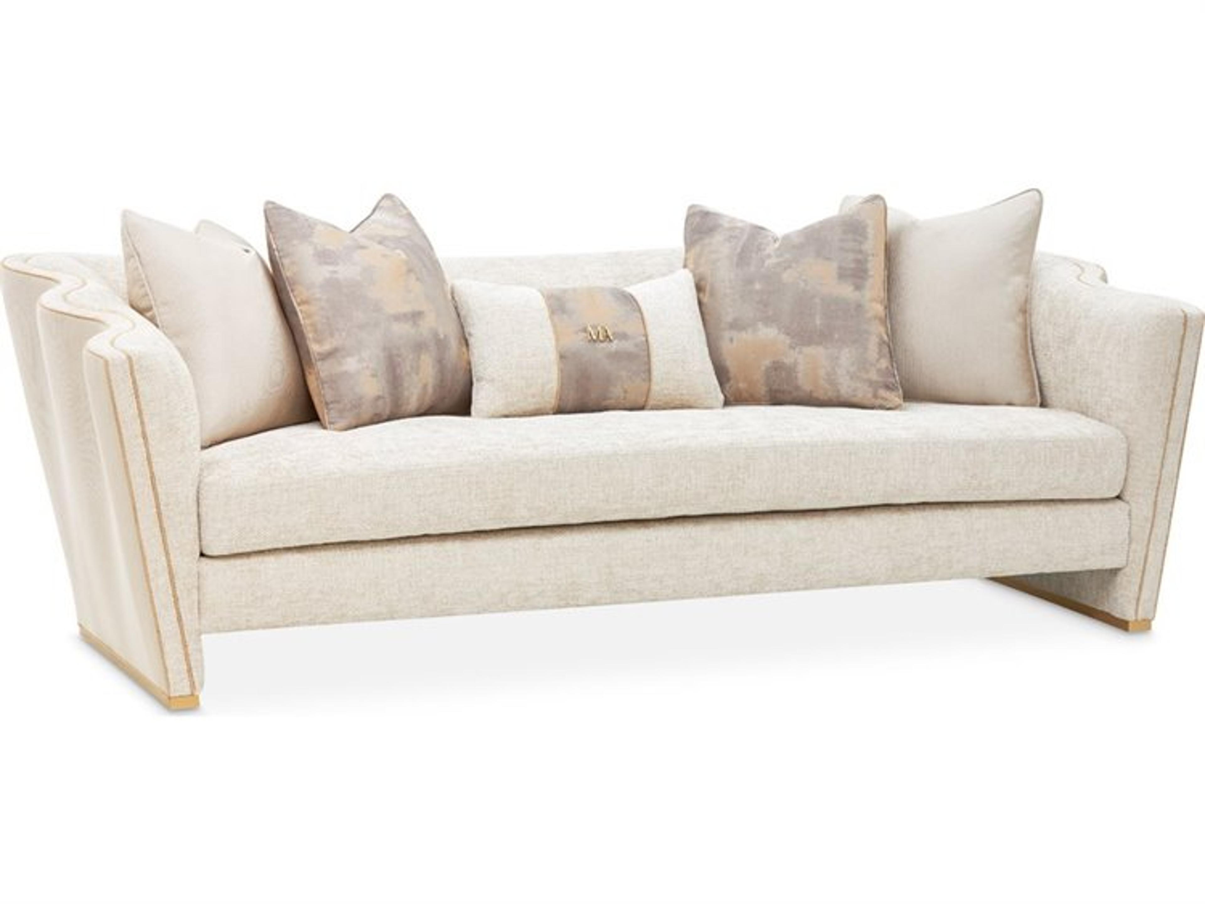 La Terrazza Champagne Upholstered Sofa