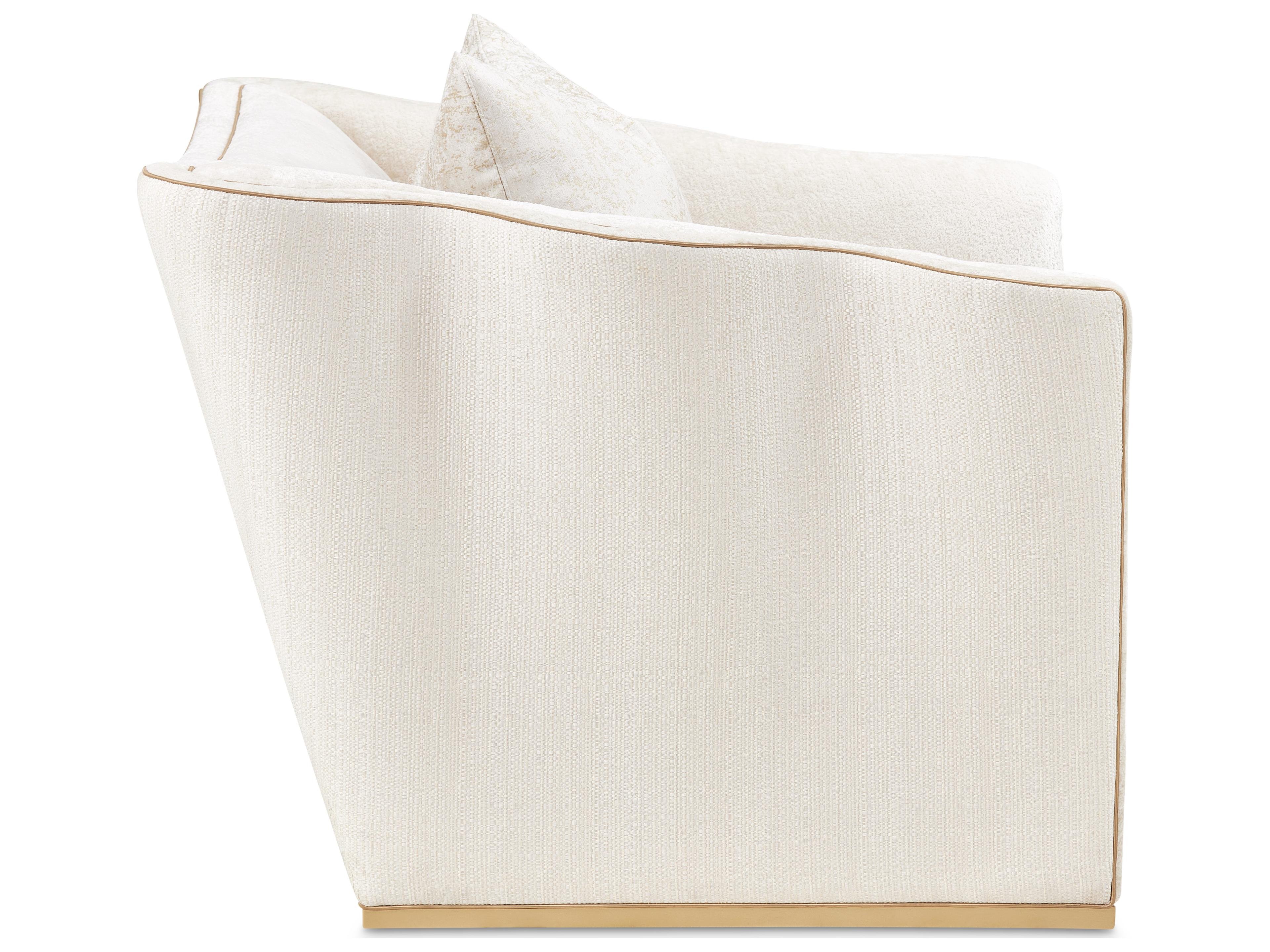 Luxecor Gilded Champagne Accent Chair