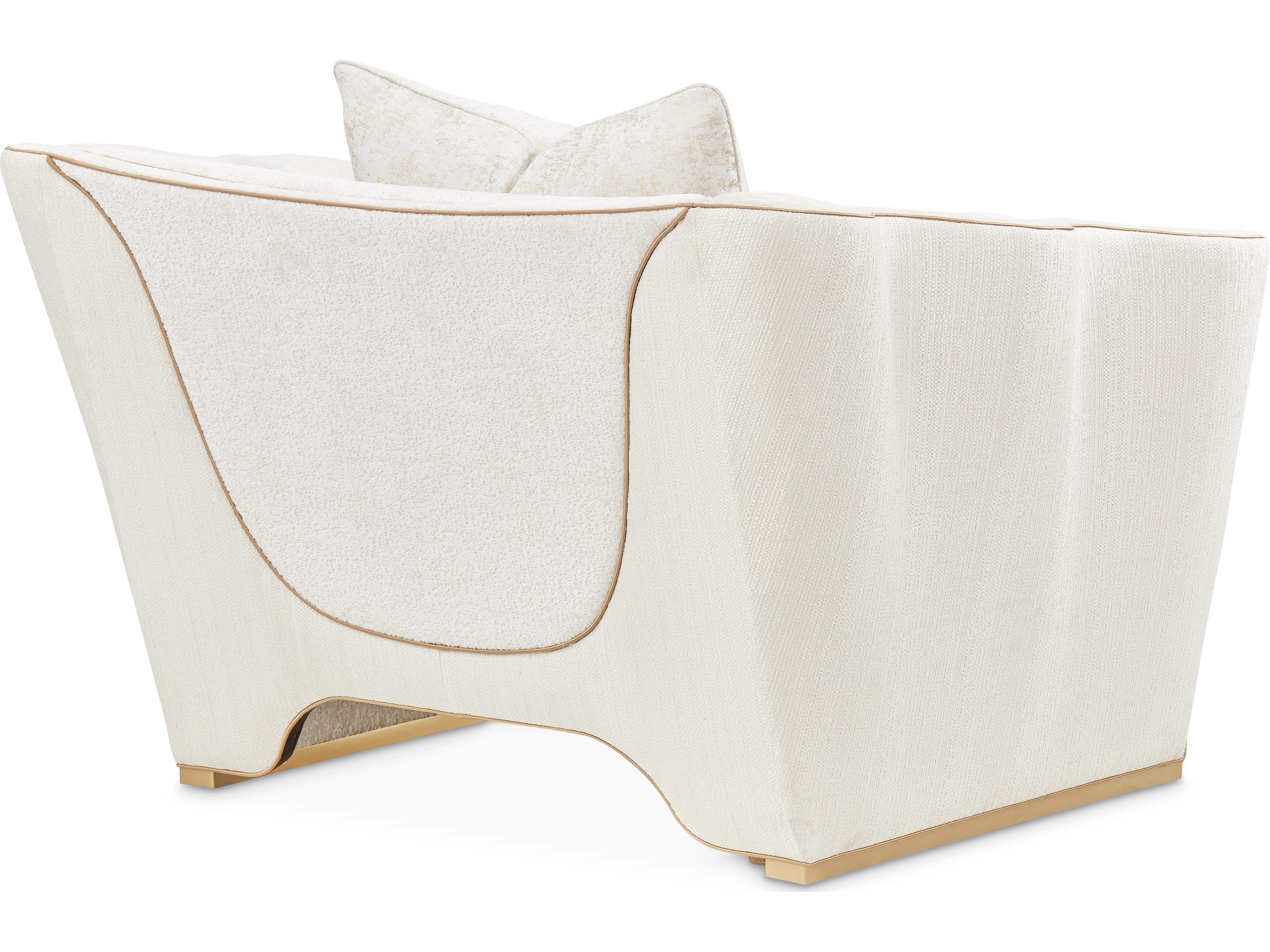 Luxecor Gilded Champagne Accent Chair