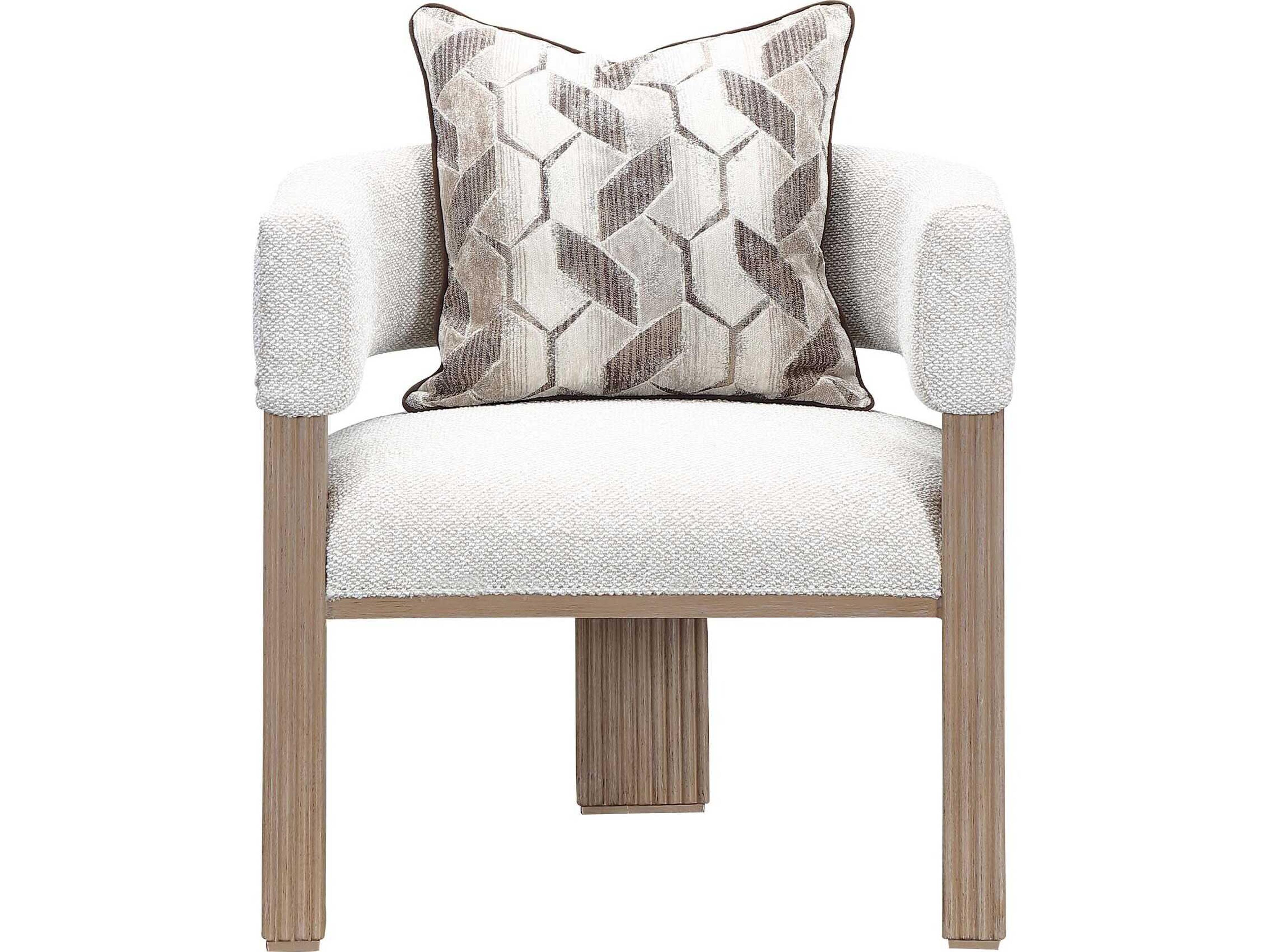 Luxecor Gilded Beige Accent Chair