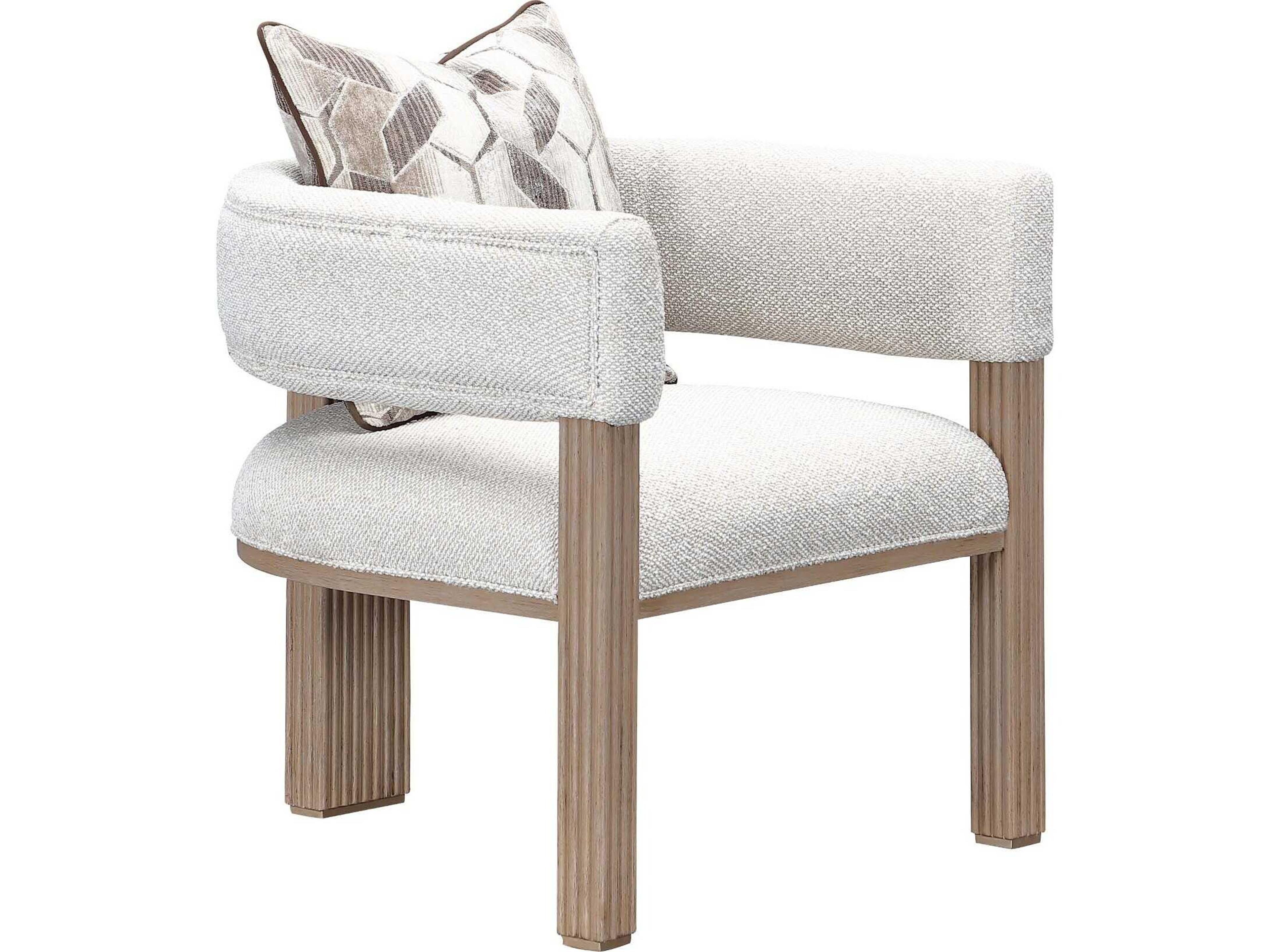 Luxecor Gilded Beige Accent Chair