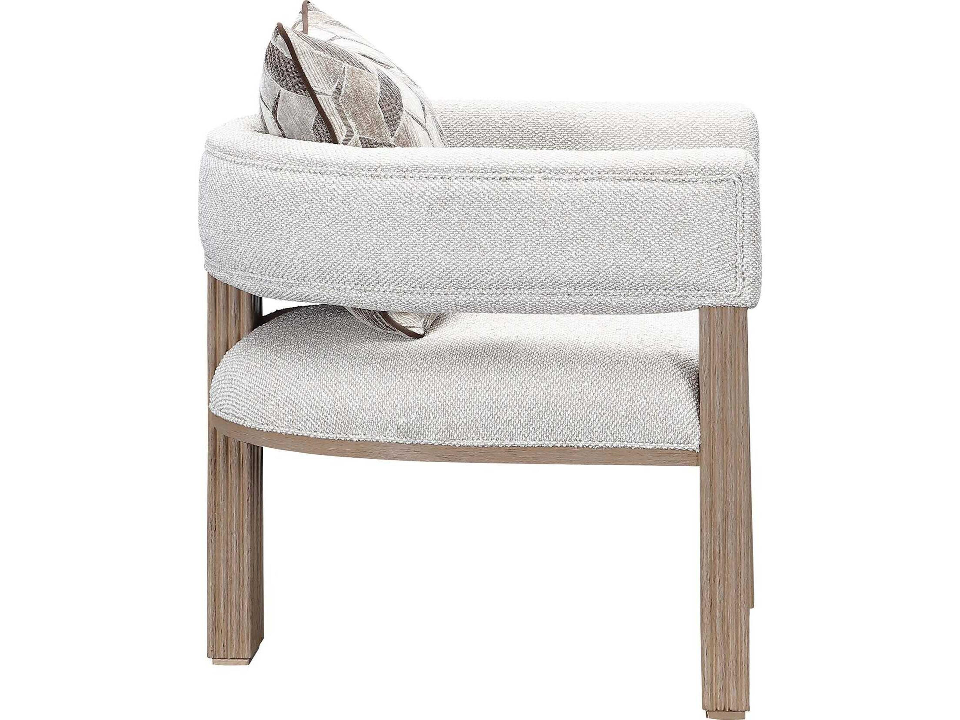 Luxecor Gilded Beige Accent Chair