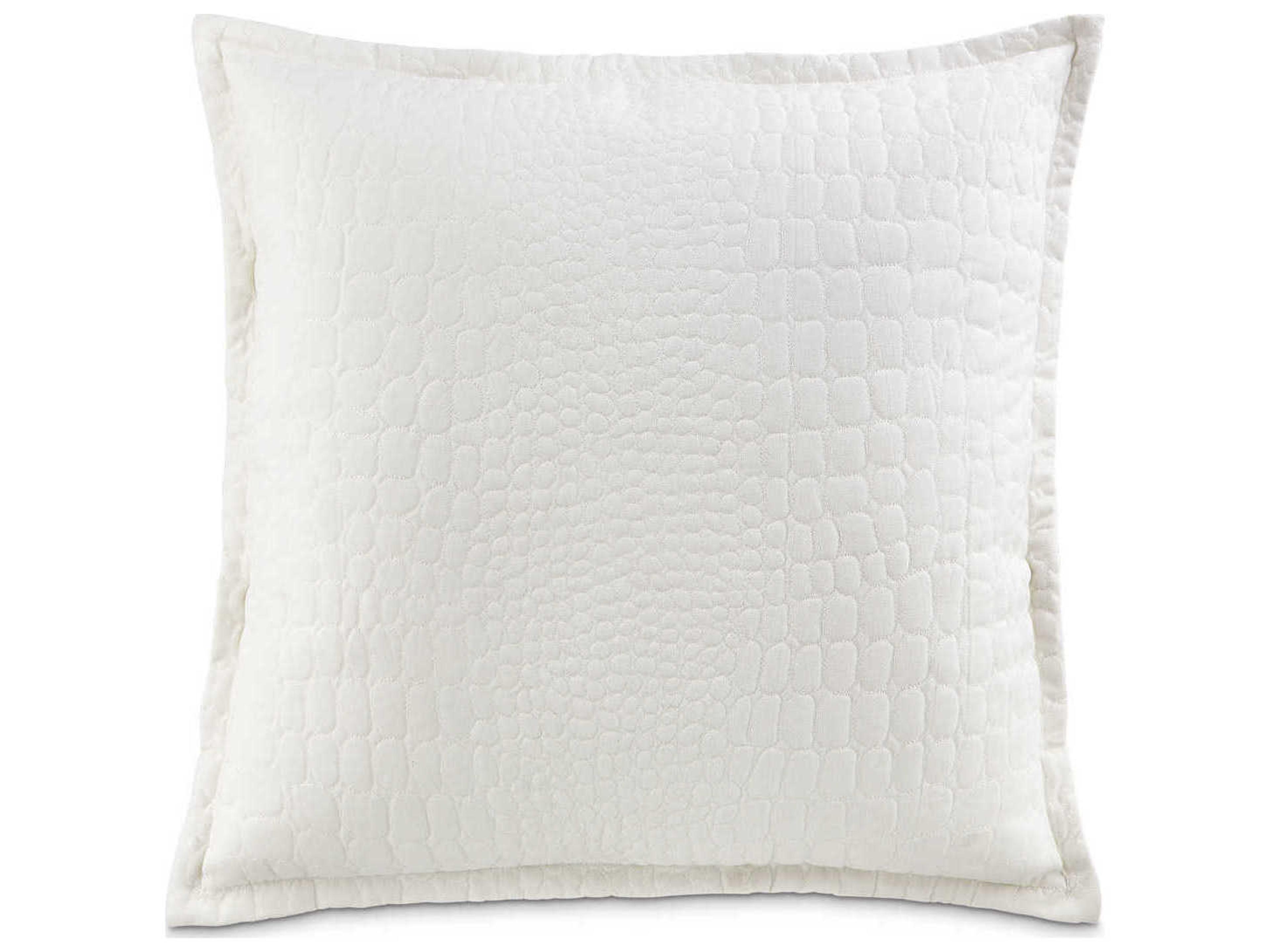 Ashworth 26" x 26" White Euro Sham