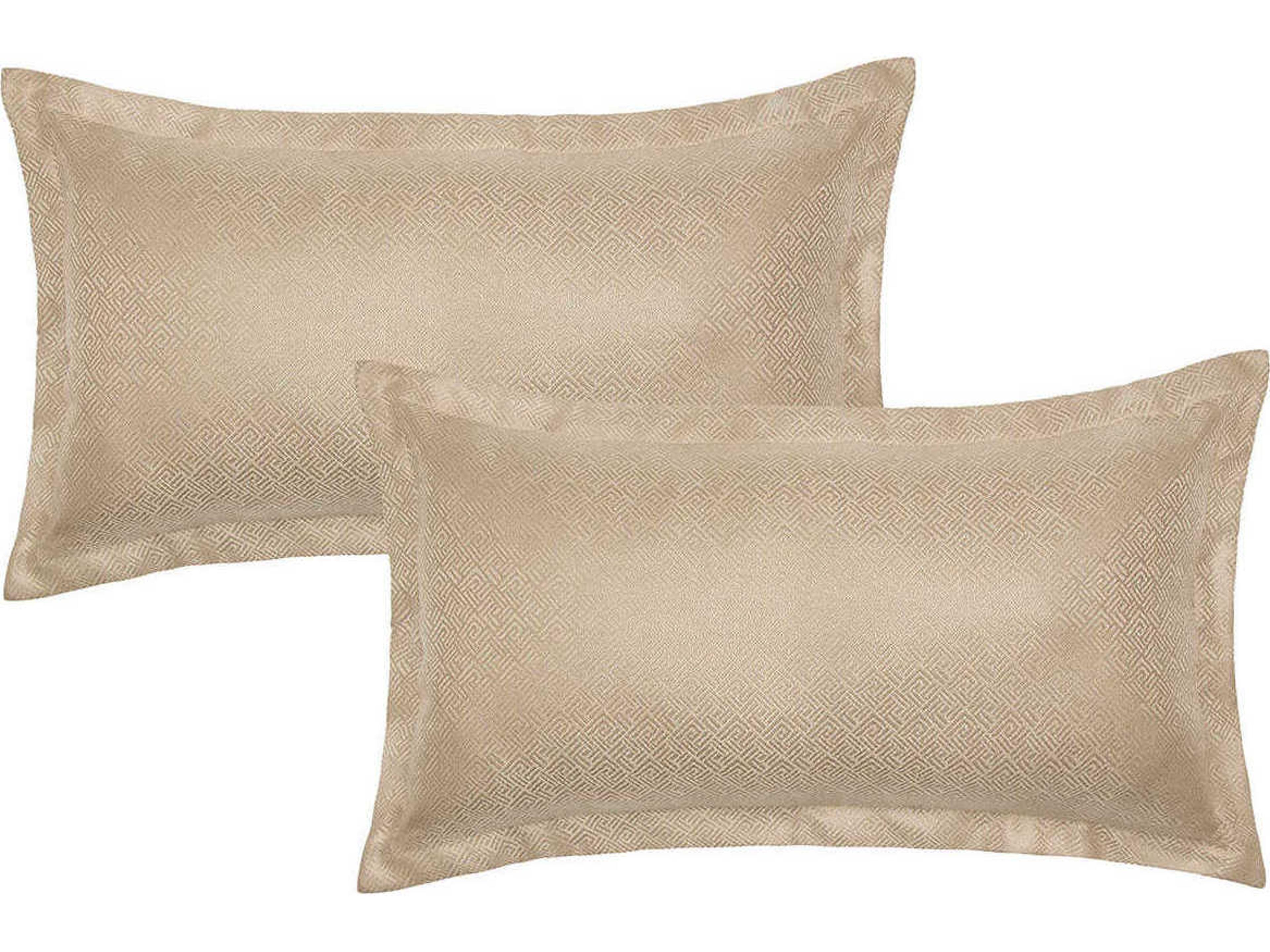 Michael Amini Alton 3-Piece Gold King Bed Throw Set