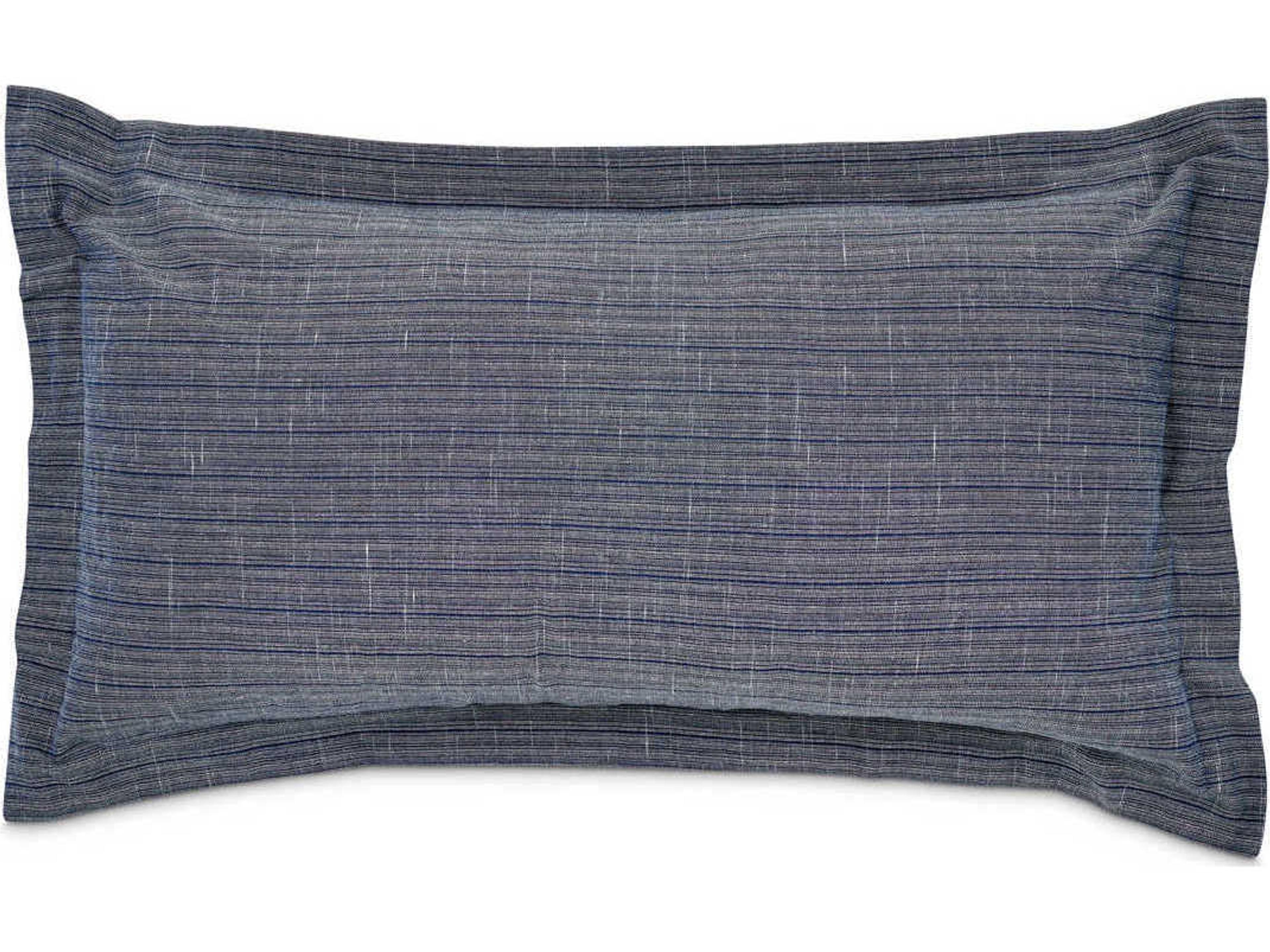 Michael Amini Crestwood Denim Eight-Piece King Duvet Set