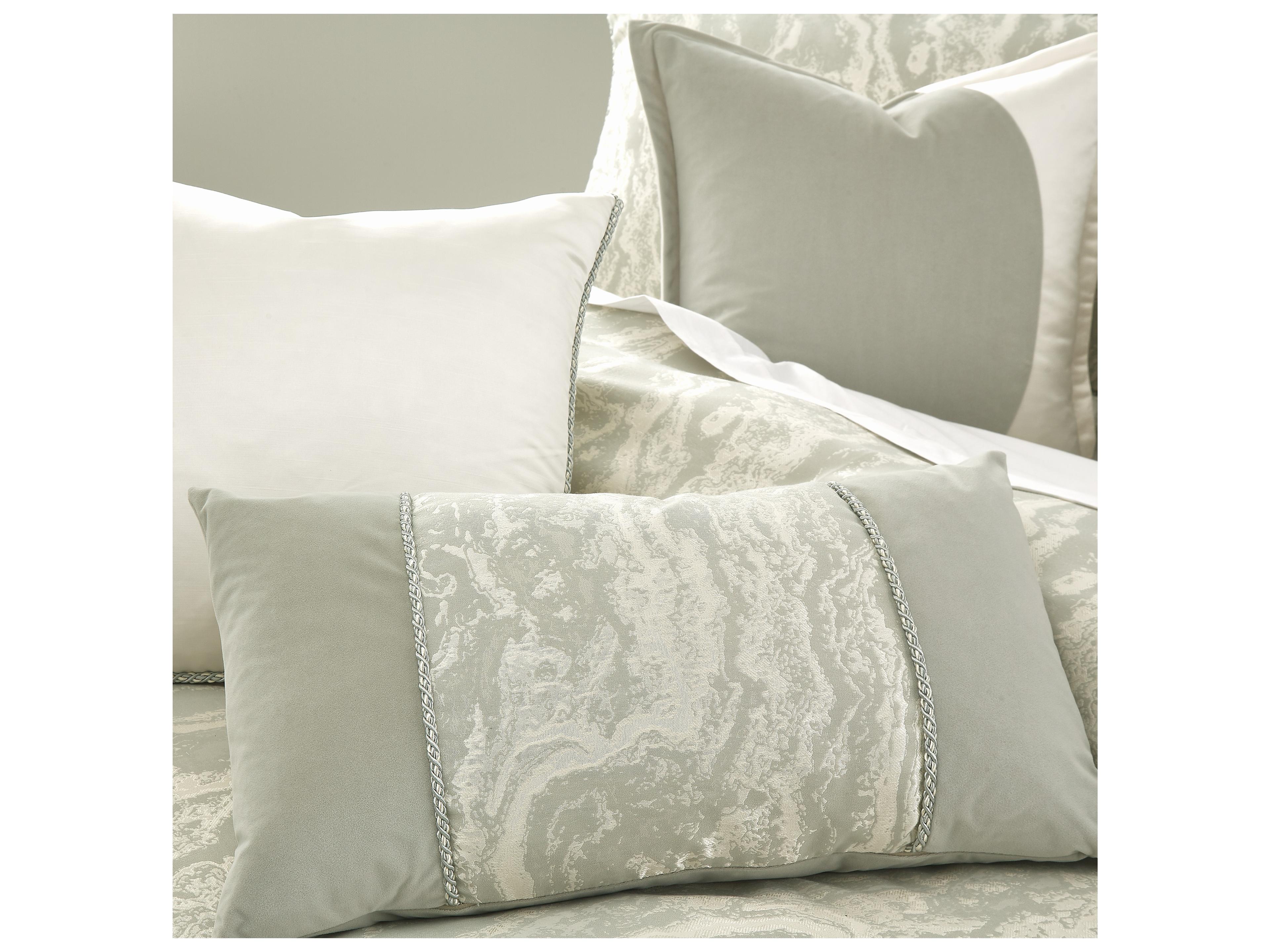 Michael Amini Bedding Marvel 9-Piece Queen Duvet Set - Mist