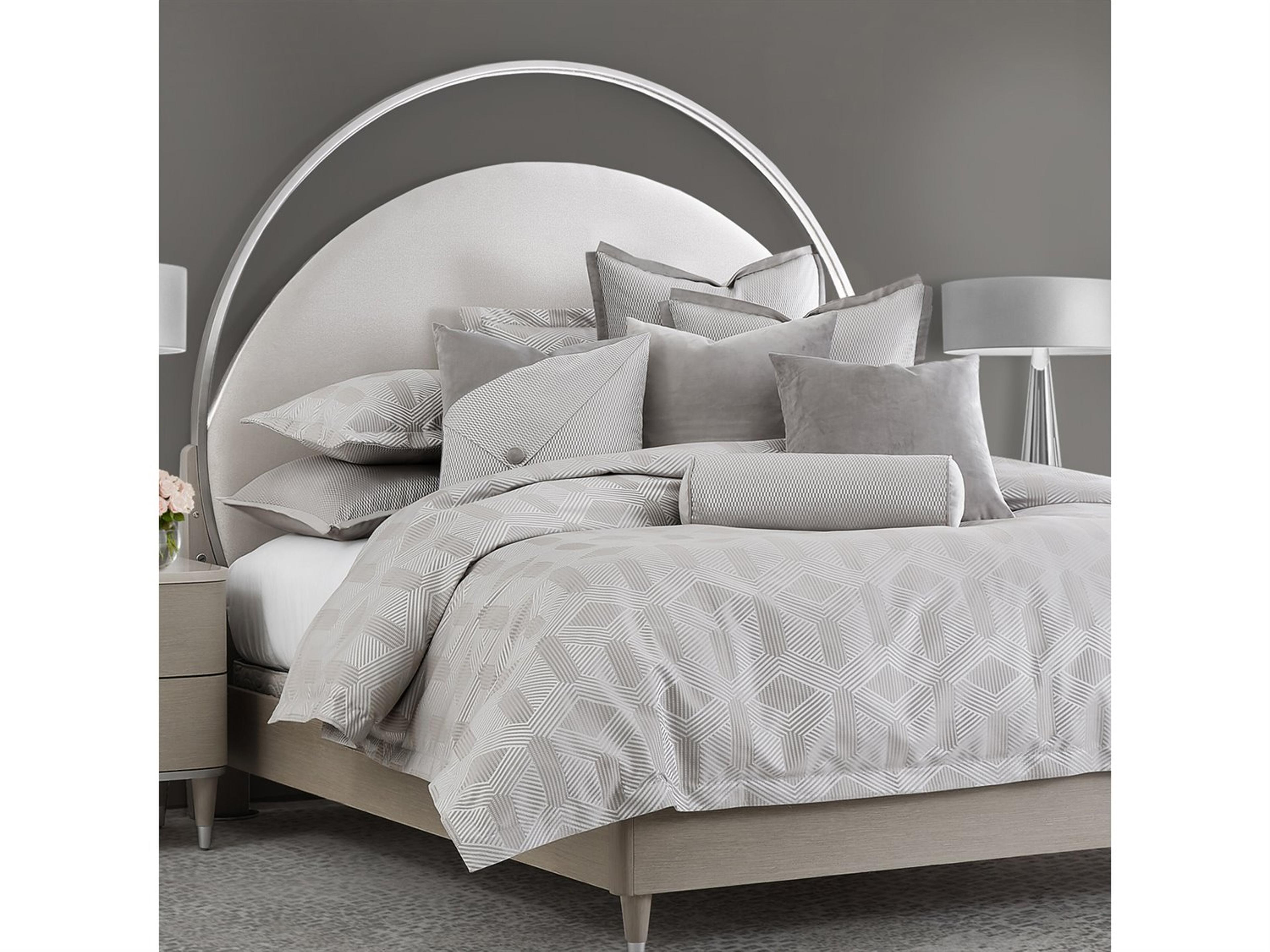 Bedding Nouveau 9-Piece Queen Duvet Set - Dove