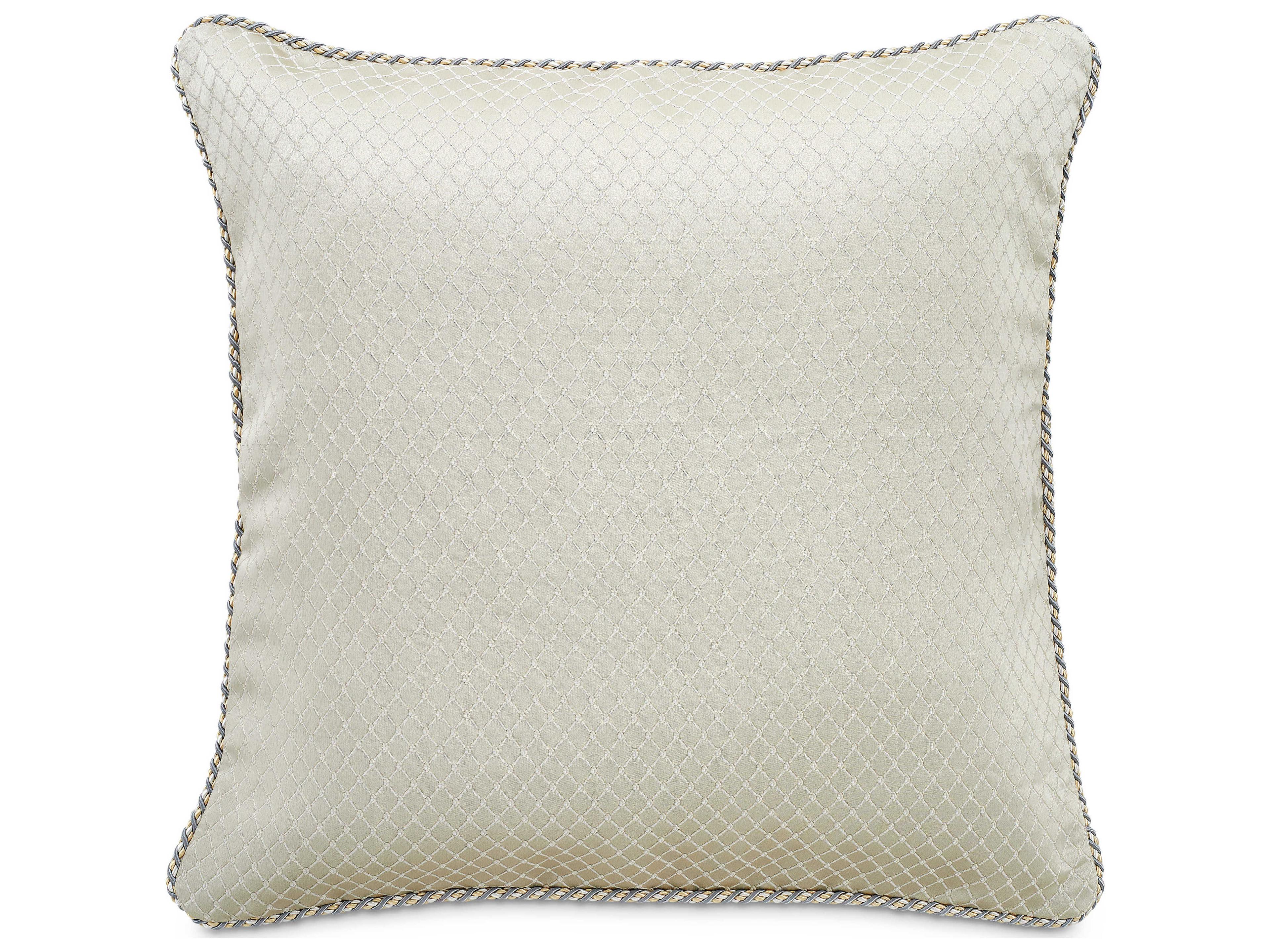 Michael Amini Bedding Sycamore Grove 9-Piece Silver Queen Comforter Set 