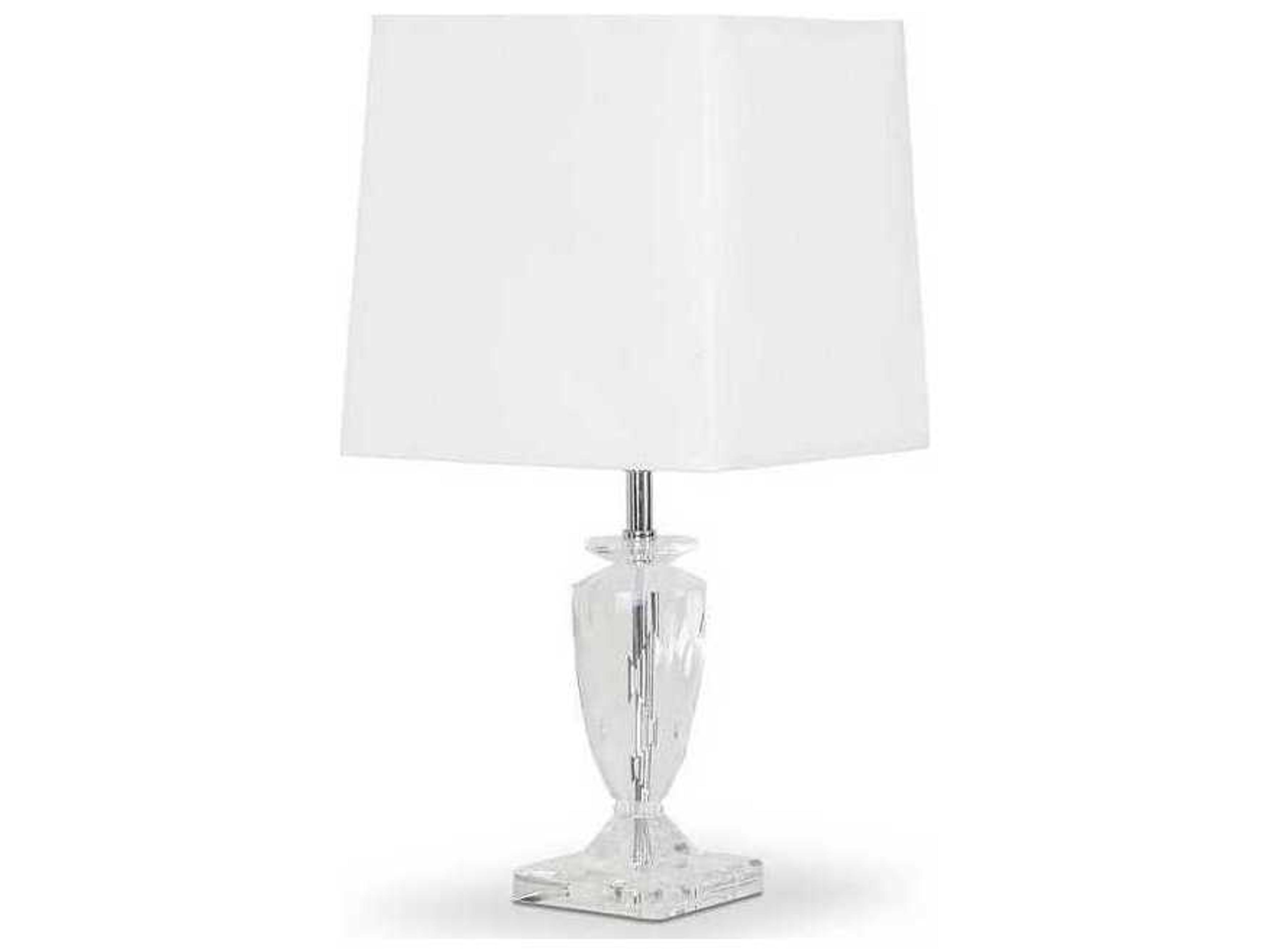 Montreal Crystal Clear Table Lamp