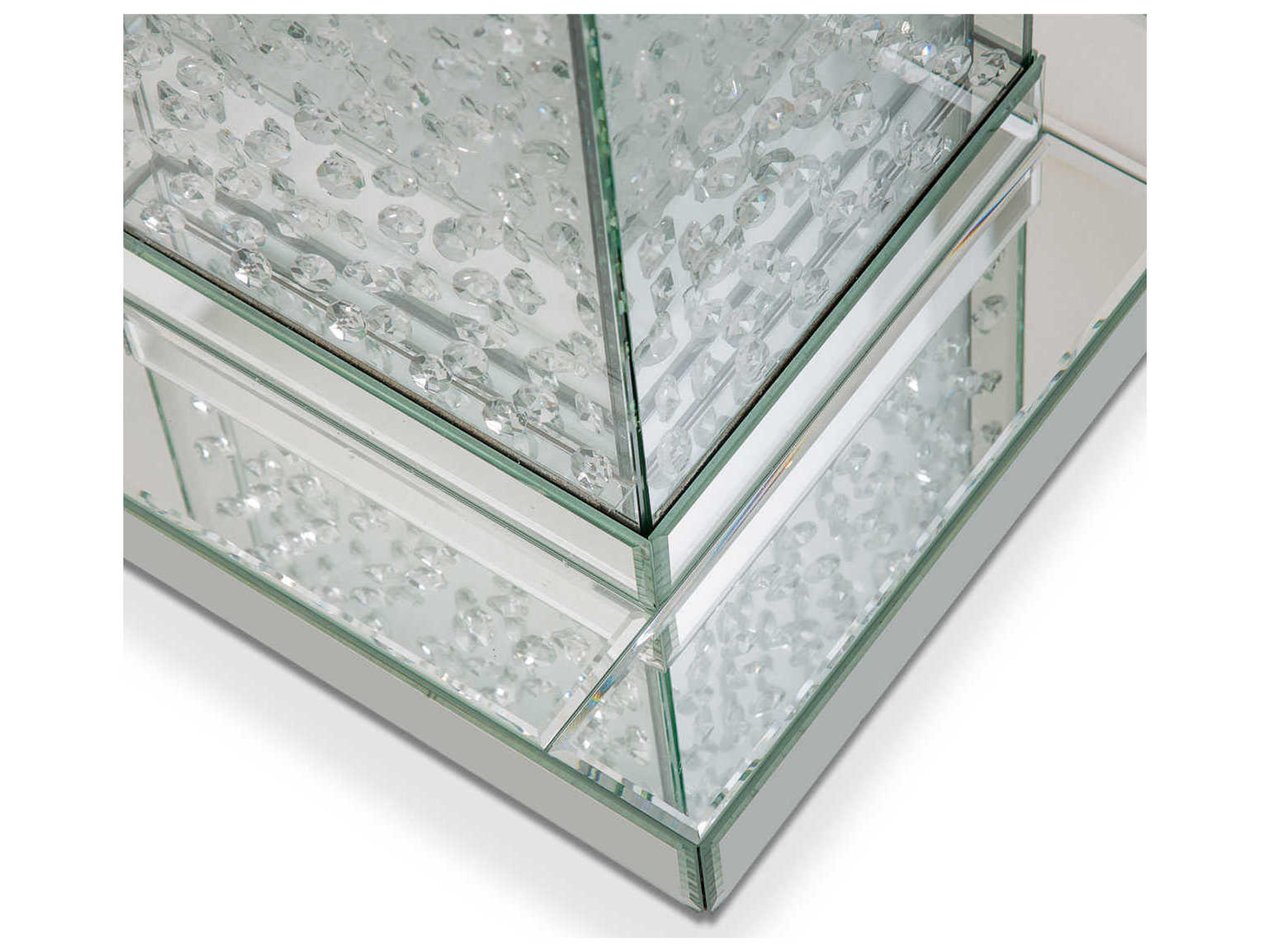 Luxecor Gilded Square End Table