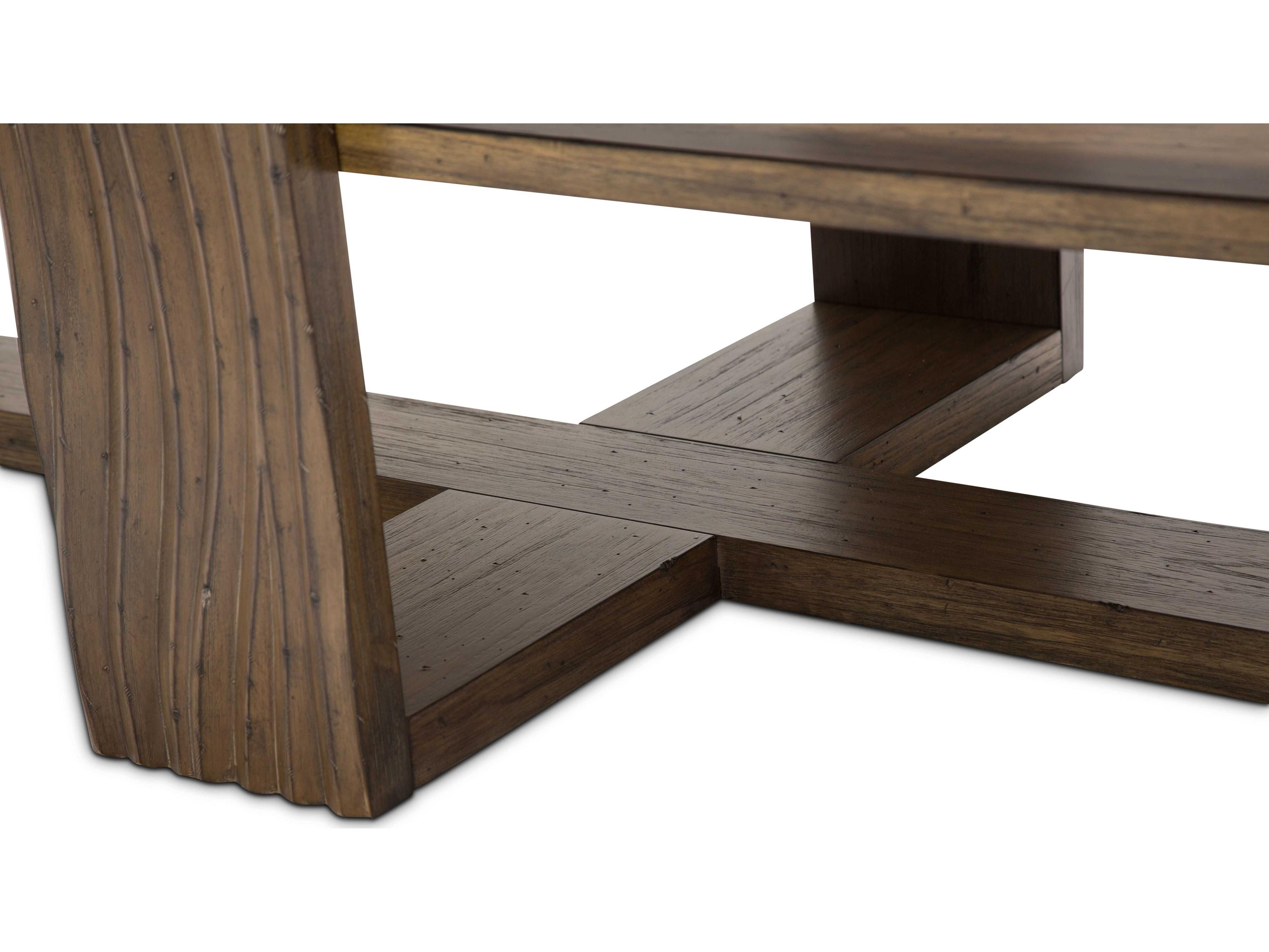 Michael Amini Del Mar Sound Rectangular Glass Coffee Table