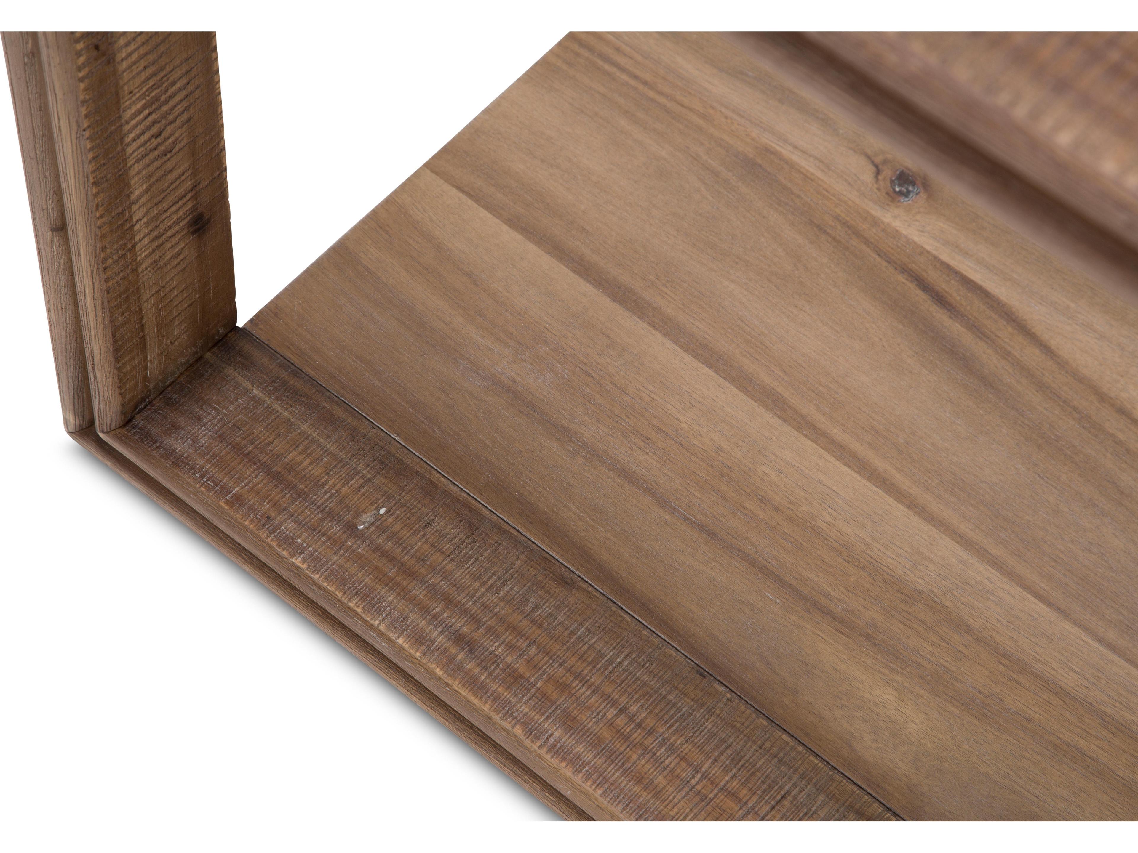 Michael Amini Hudson Ferry Square Glass End Table