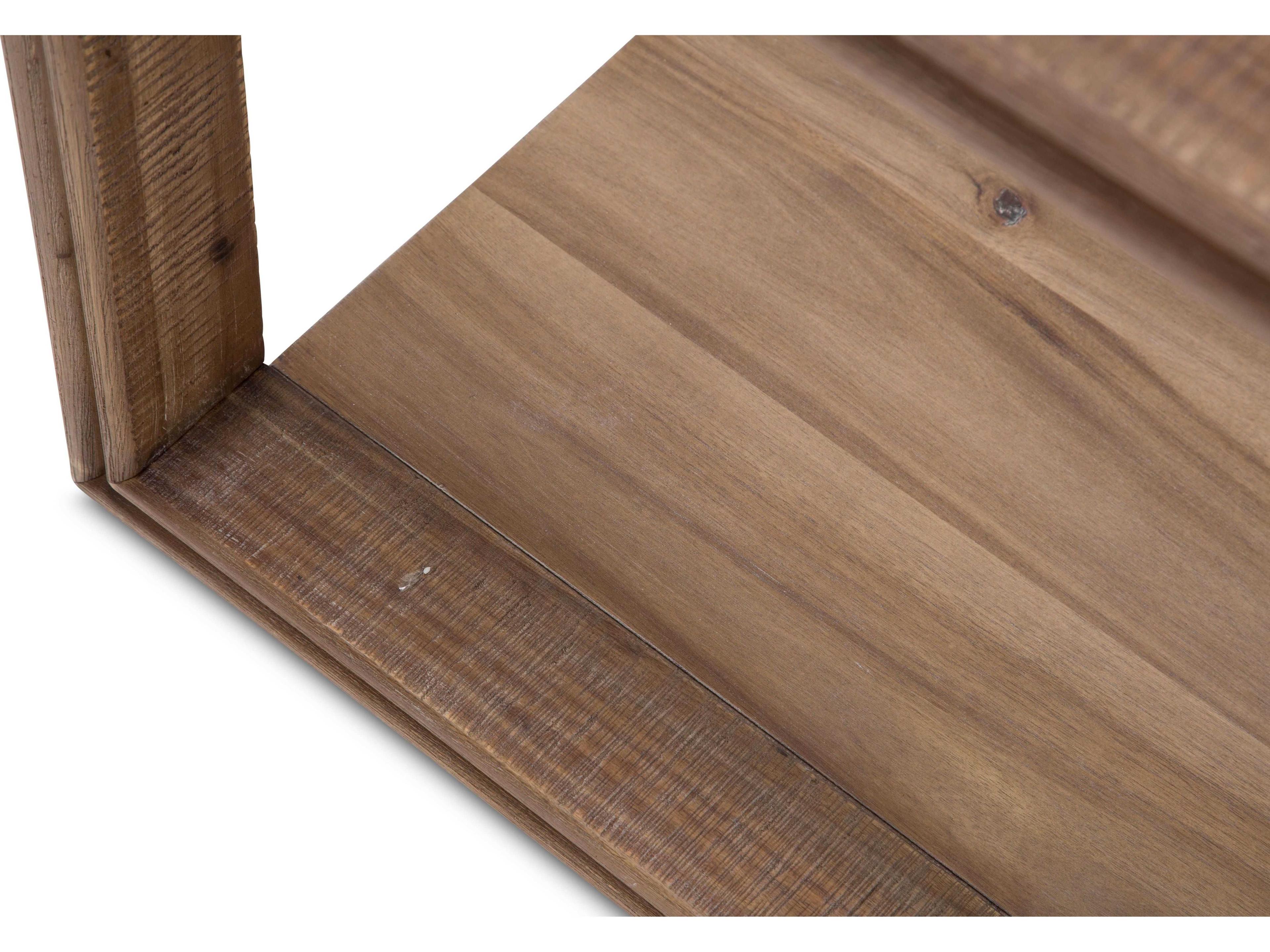 Michael Amini Hudson Ferry Square Glass End Table