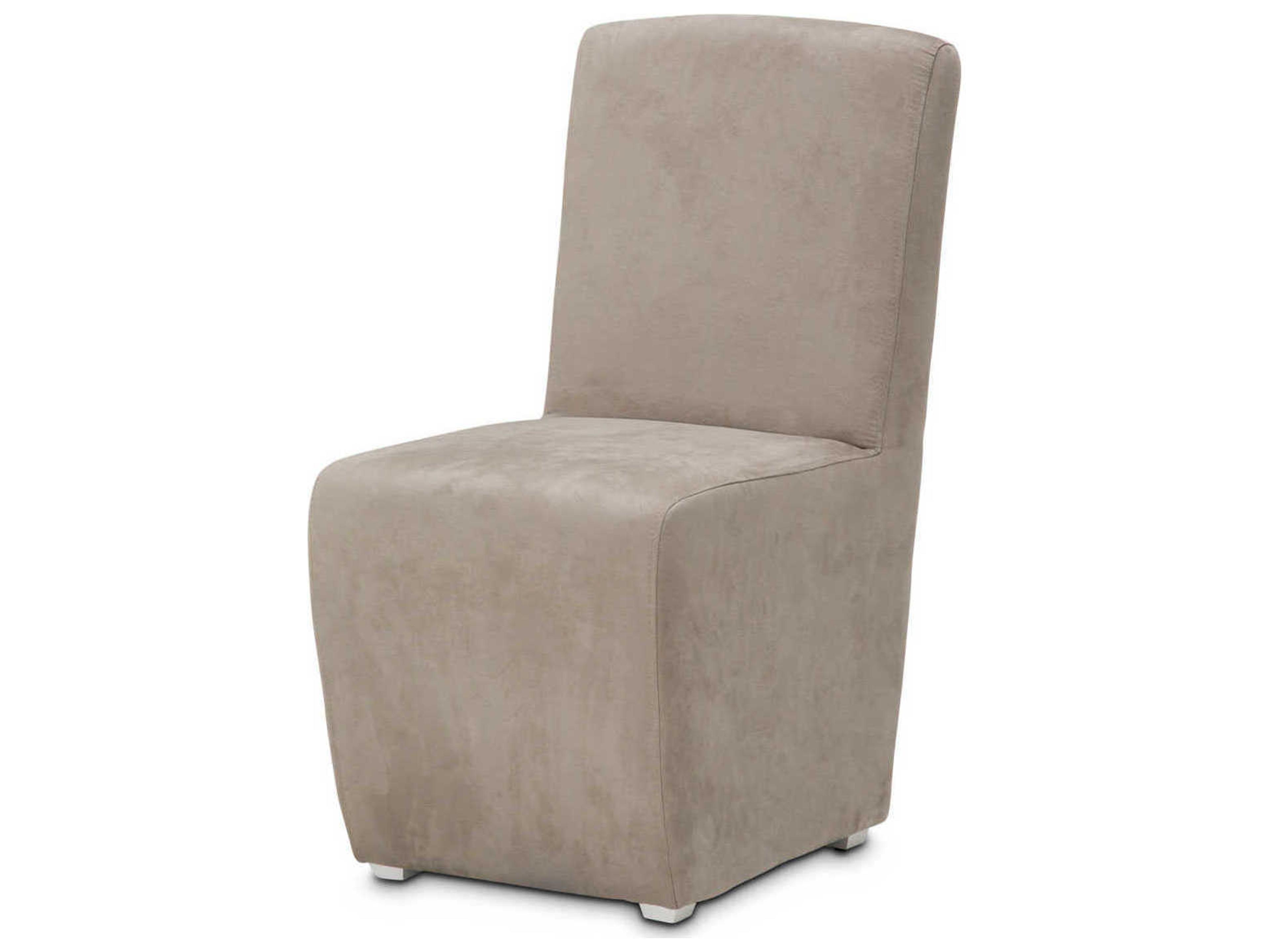 Menlo Station Beige Upholstered Side Dining Chair