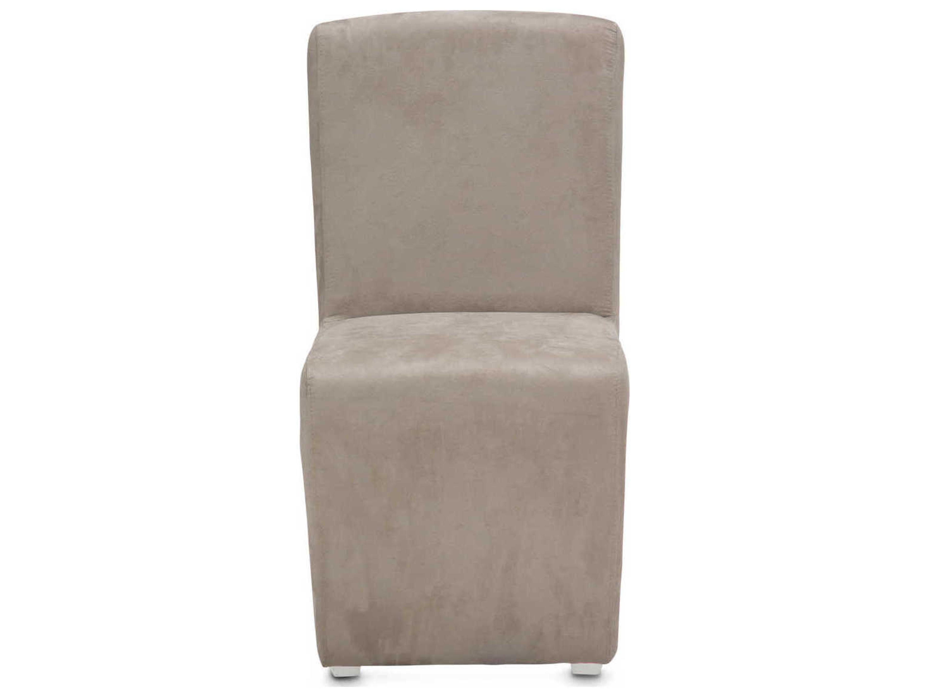 Michael Amini Menlo Station Beige Upholstered Side Dining Chair