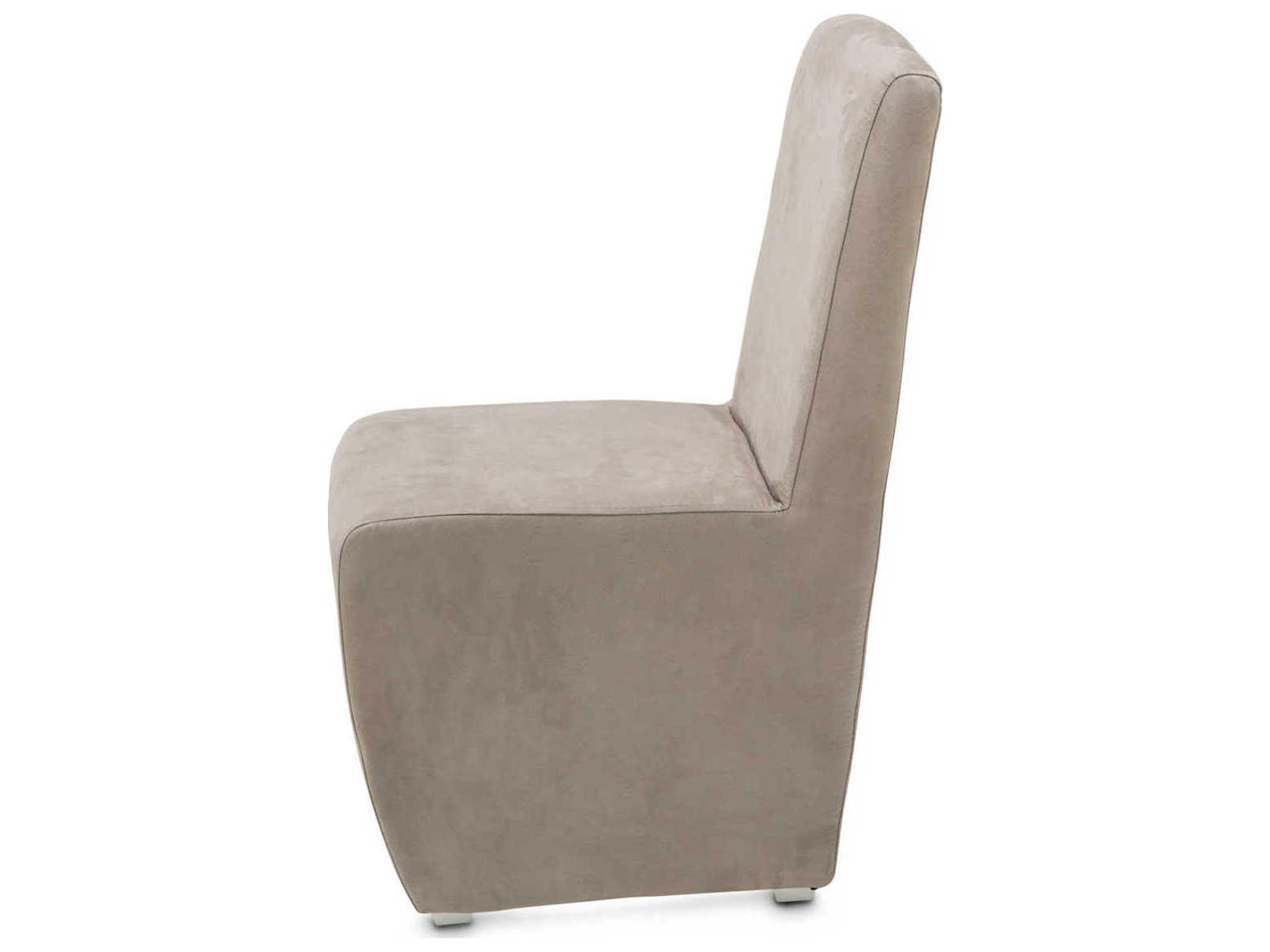 Michael Amini Menlo Station Beige Upholstered Side Dining Chair