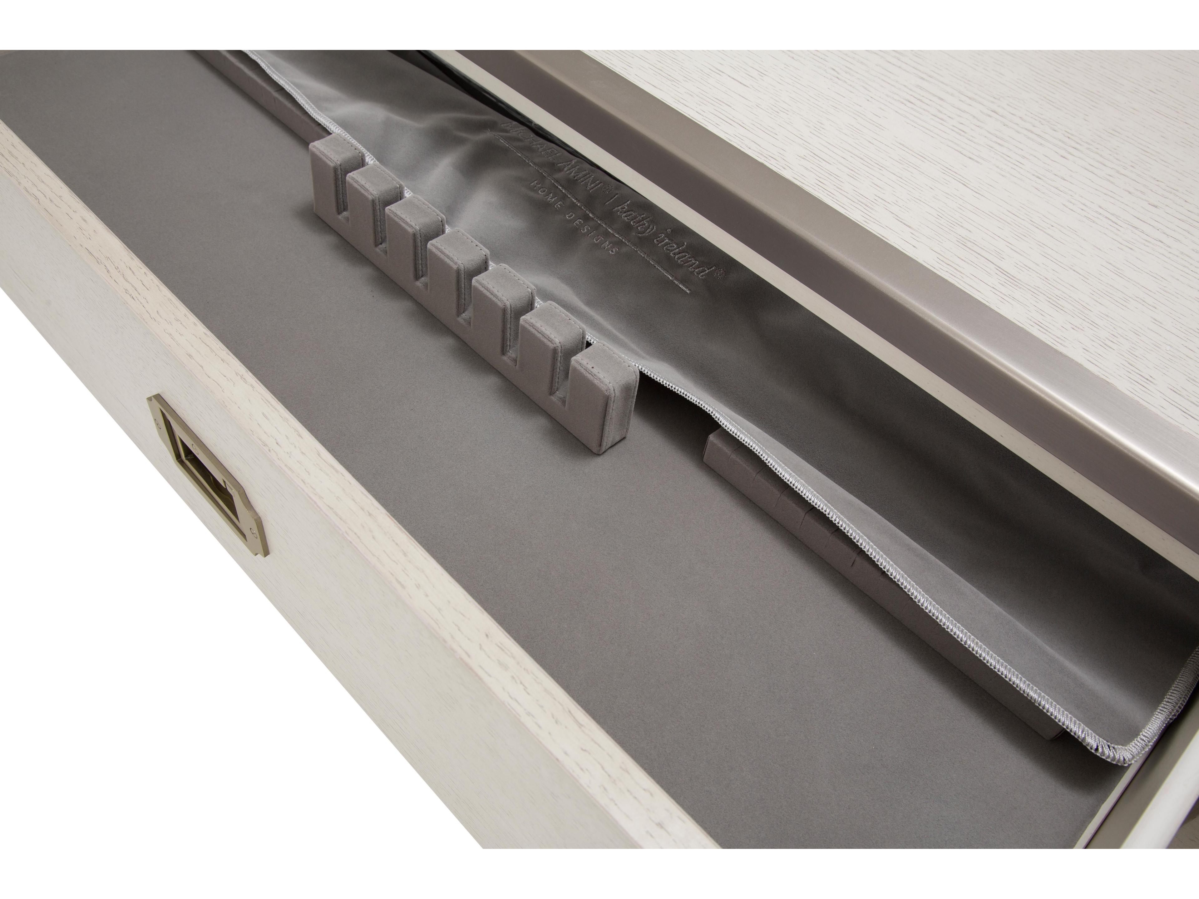 Michael Amini Menlo Station 68" Acacia Wood Sideboard