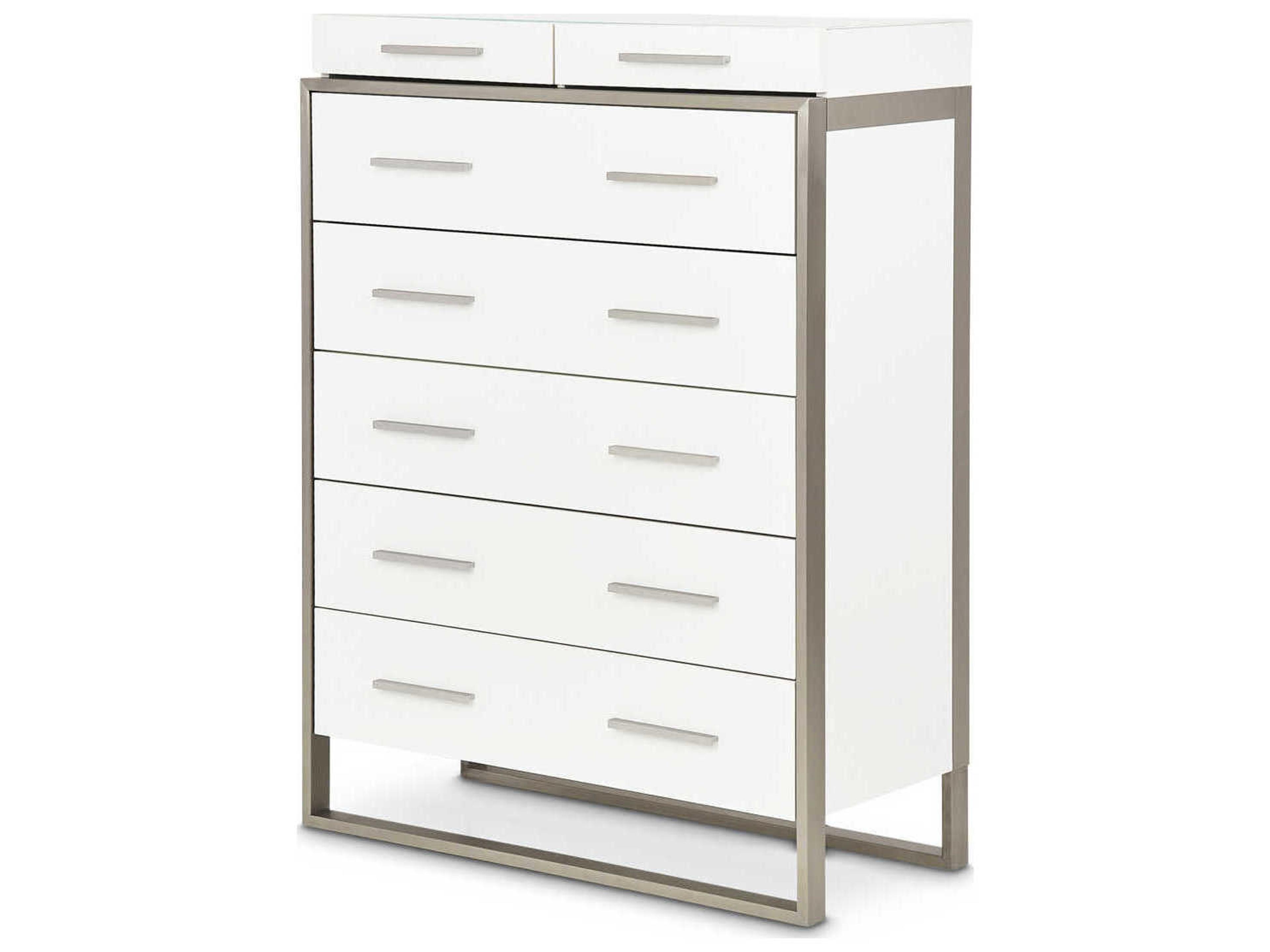Marquee Cloud White Accent Chest