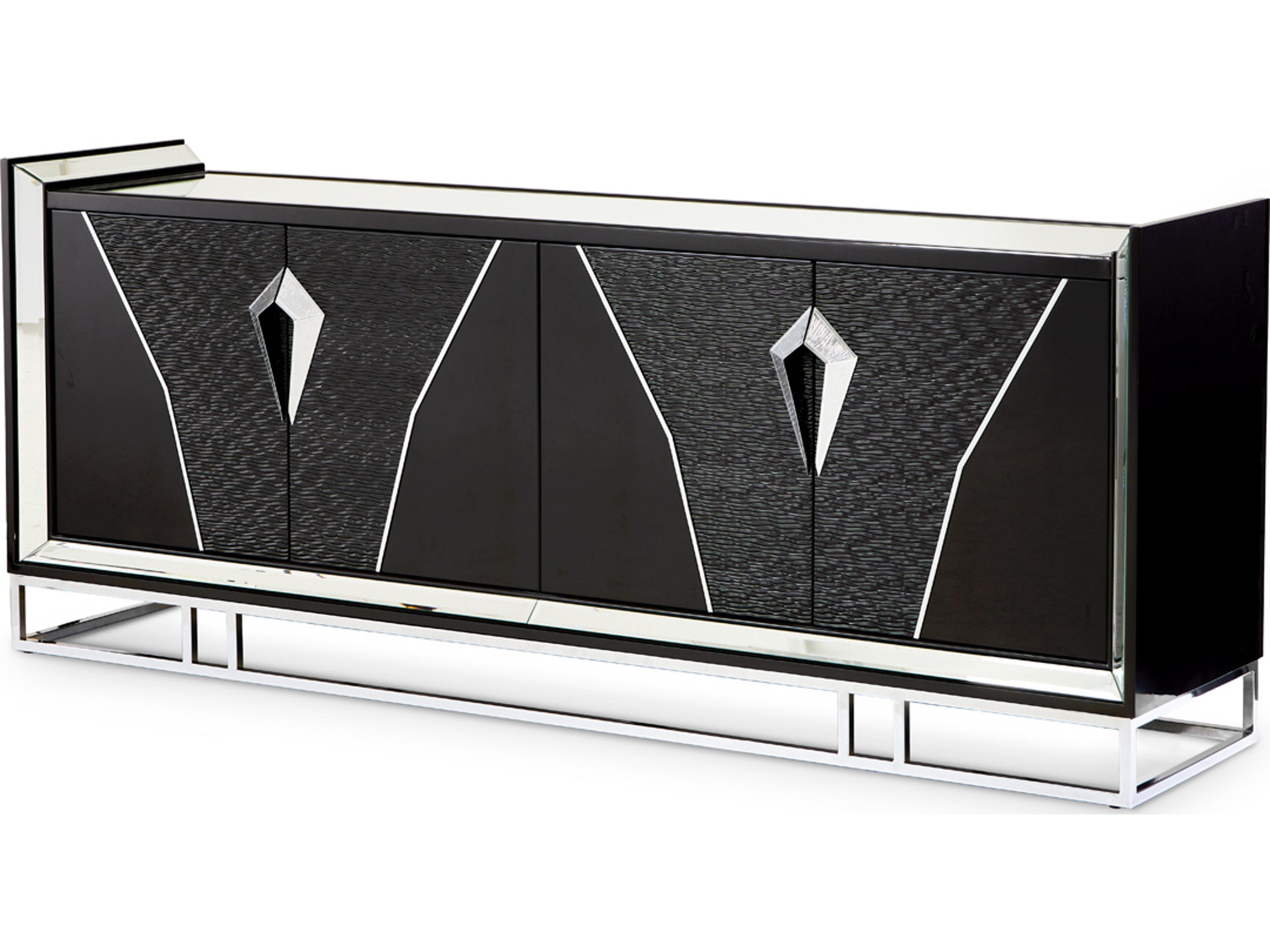 Carmela Rectangular Mirror Console Table