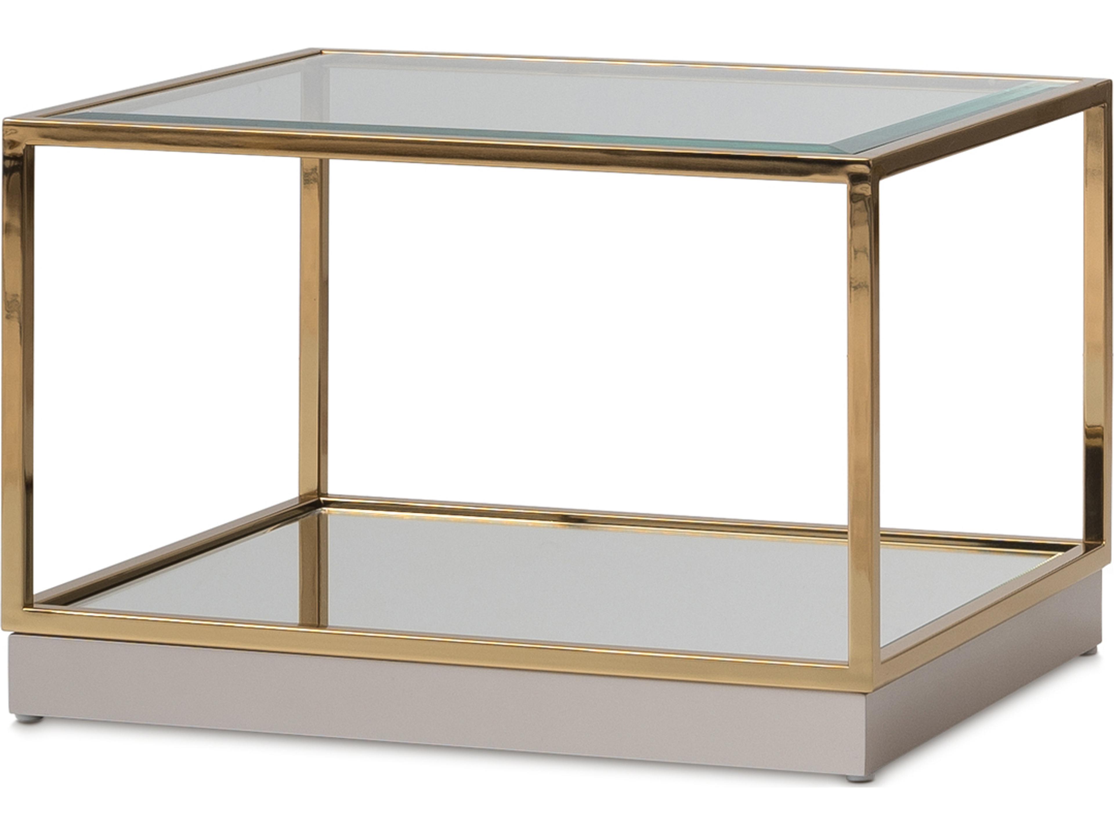 Savannah Breeze Rectangular Glass Coffee Table