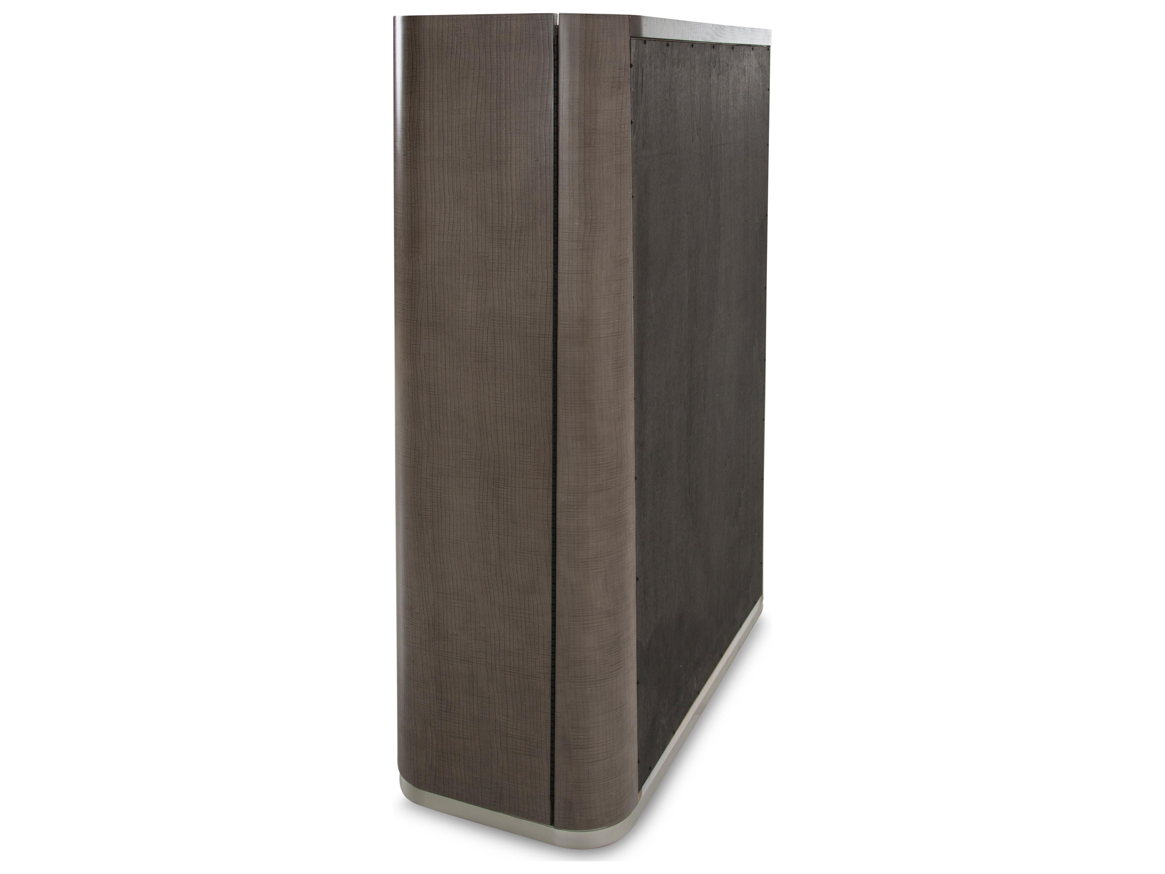 Luxecor Gilded Slate Brown Accent Chest