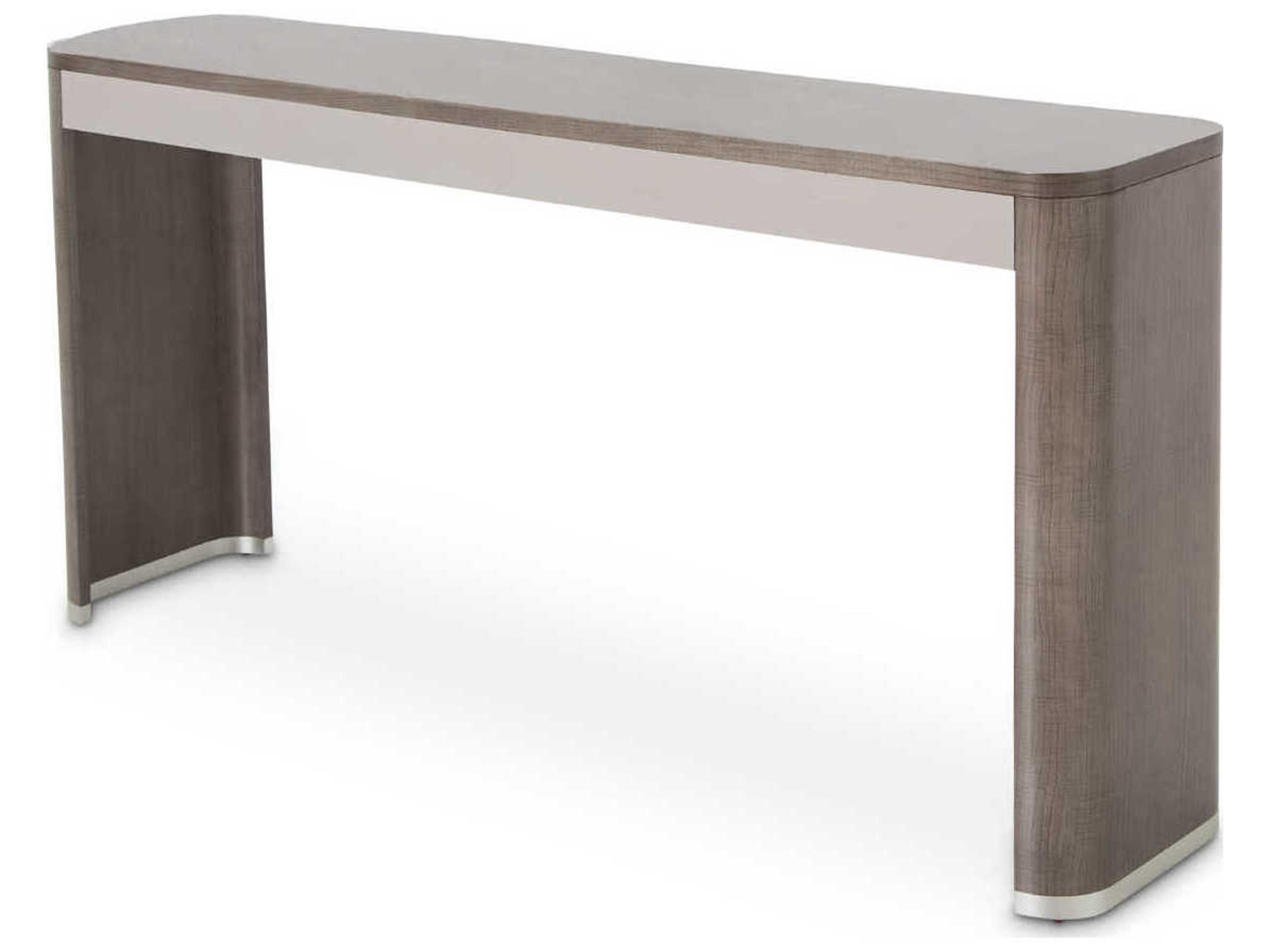 Roxbury Park Rectangular Wood Slate Console Table