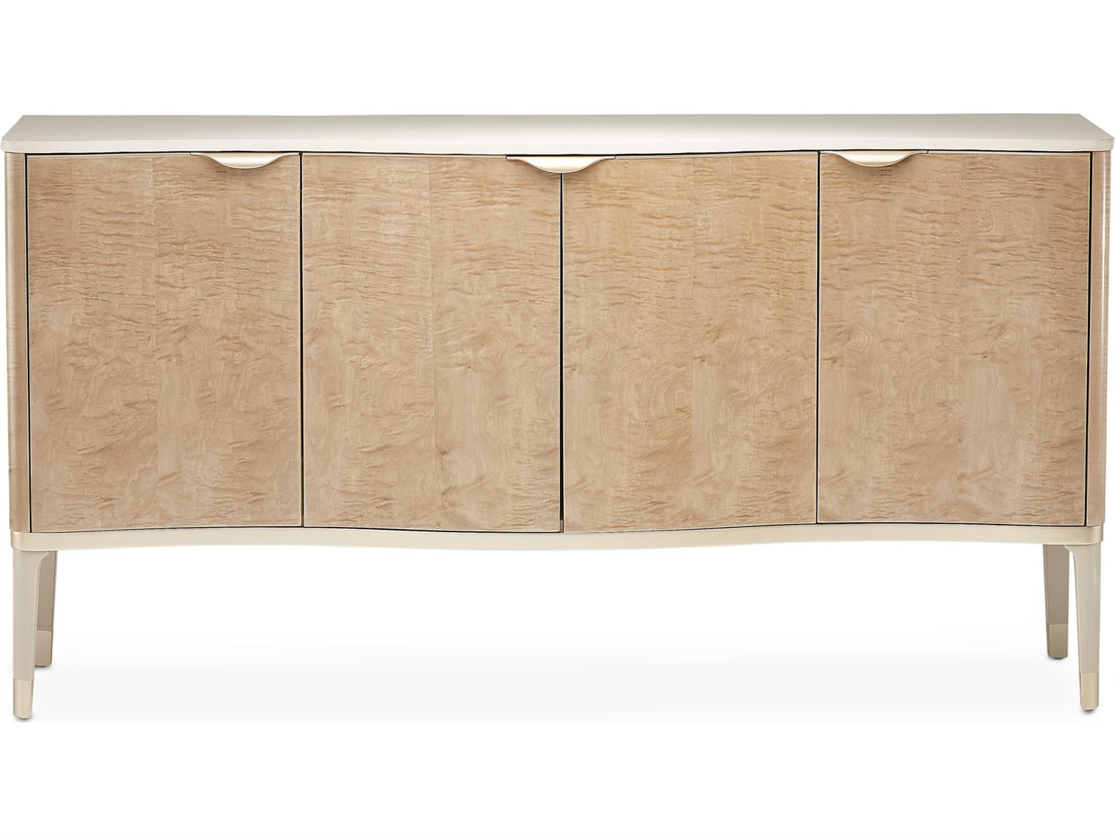 Malibu Crest 74" Birch Wood Sideboard