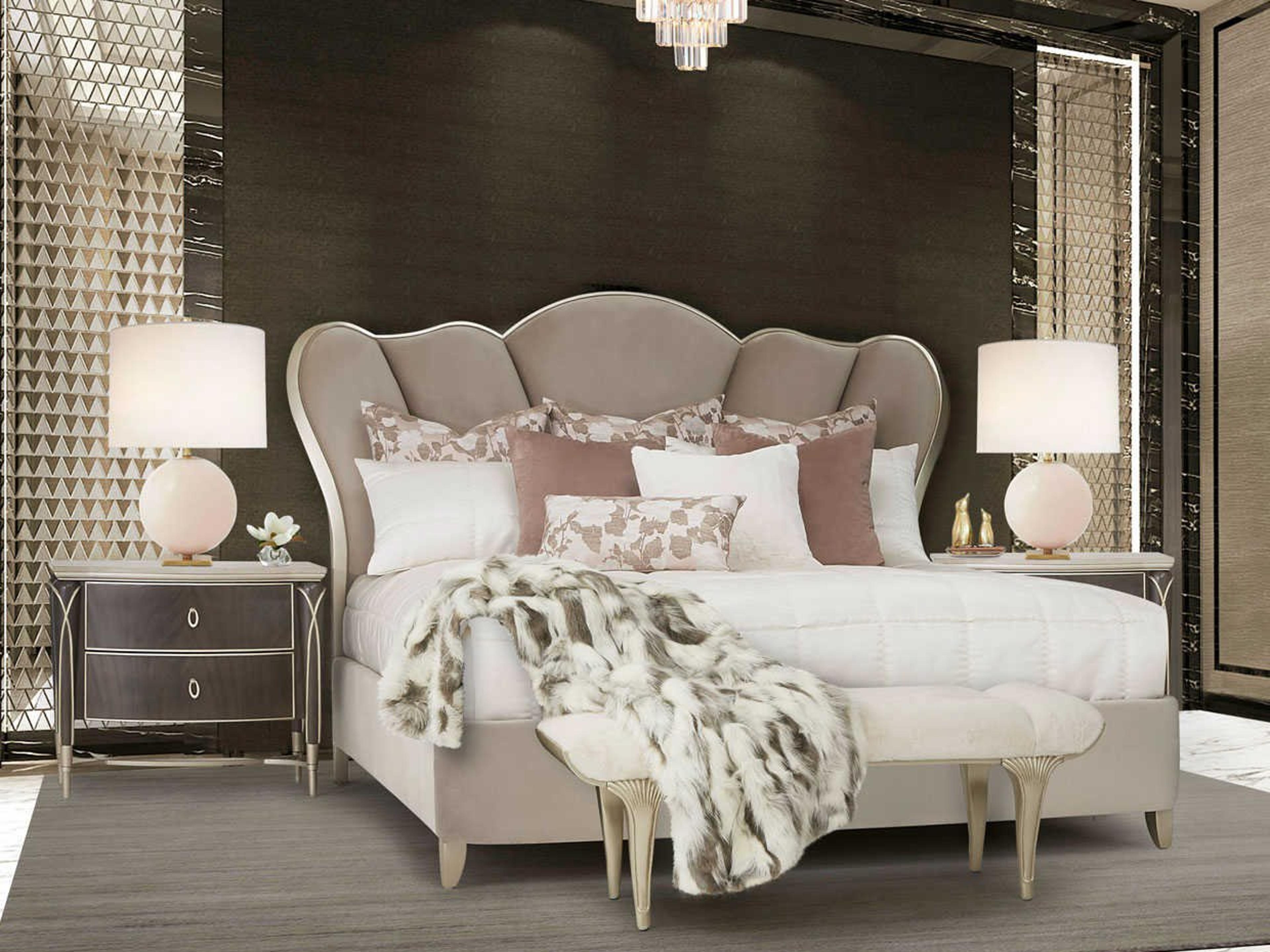 Villa Cherie Hazelnut Bedroom Set