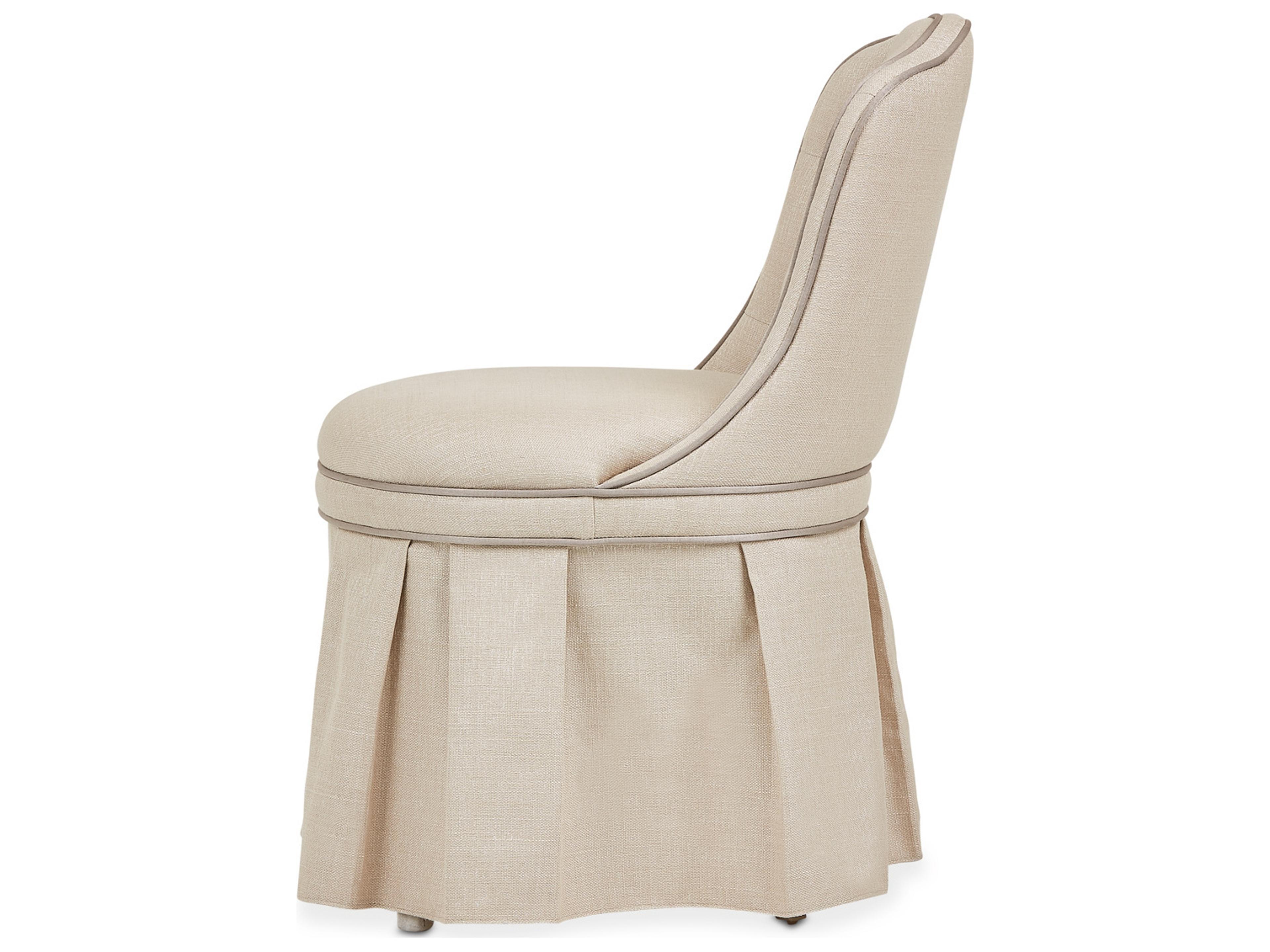 Luxecor Gilded Cream Accent Chair