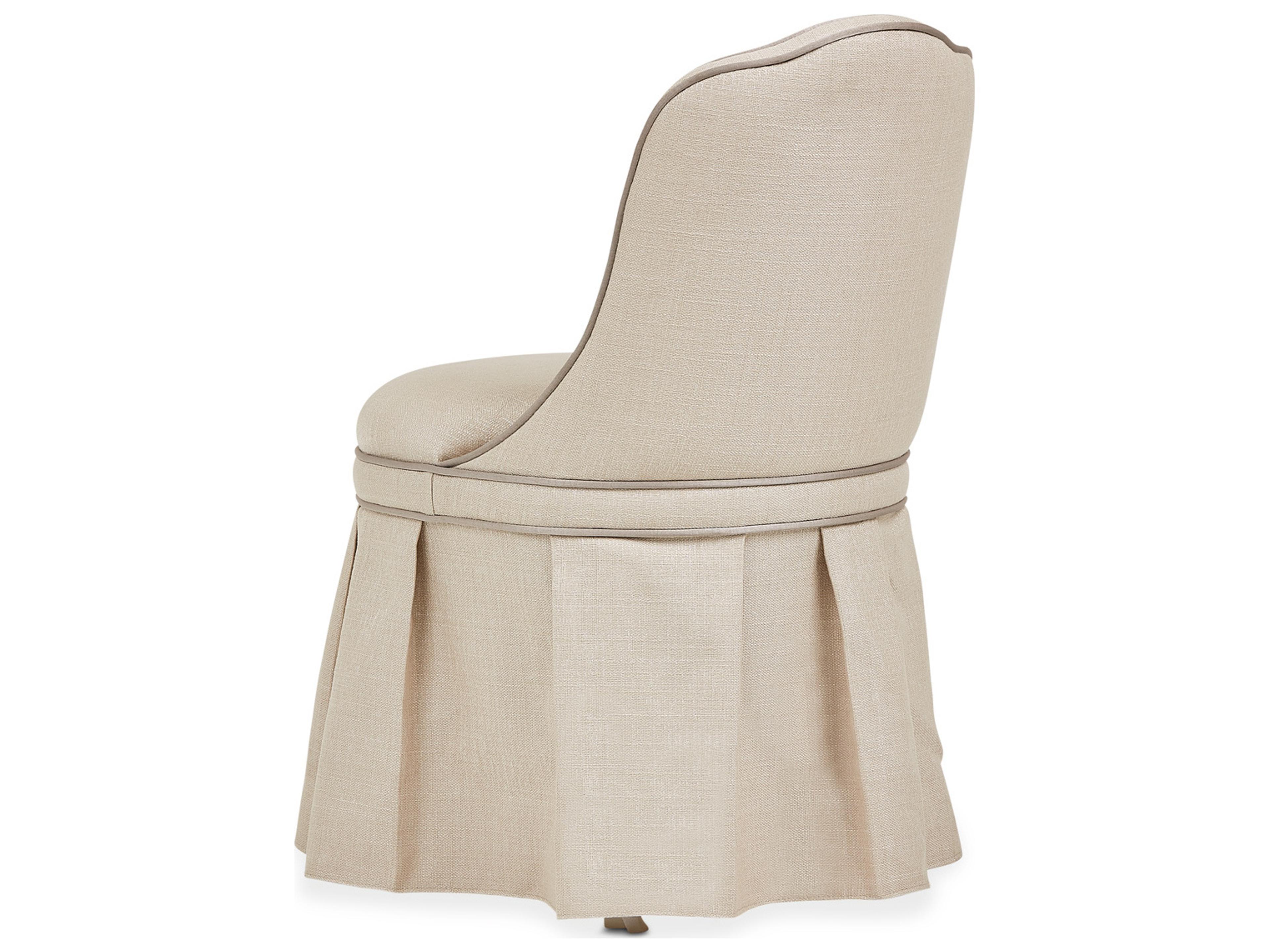 Luxecor Gilded Cream Accent Chair