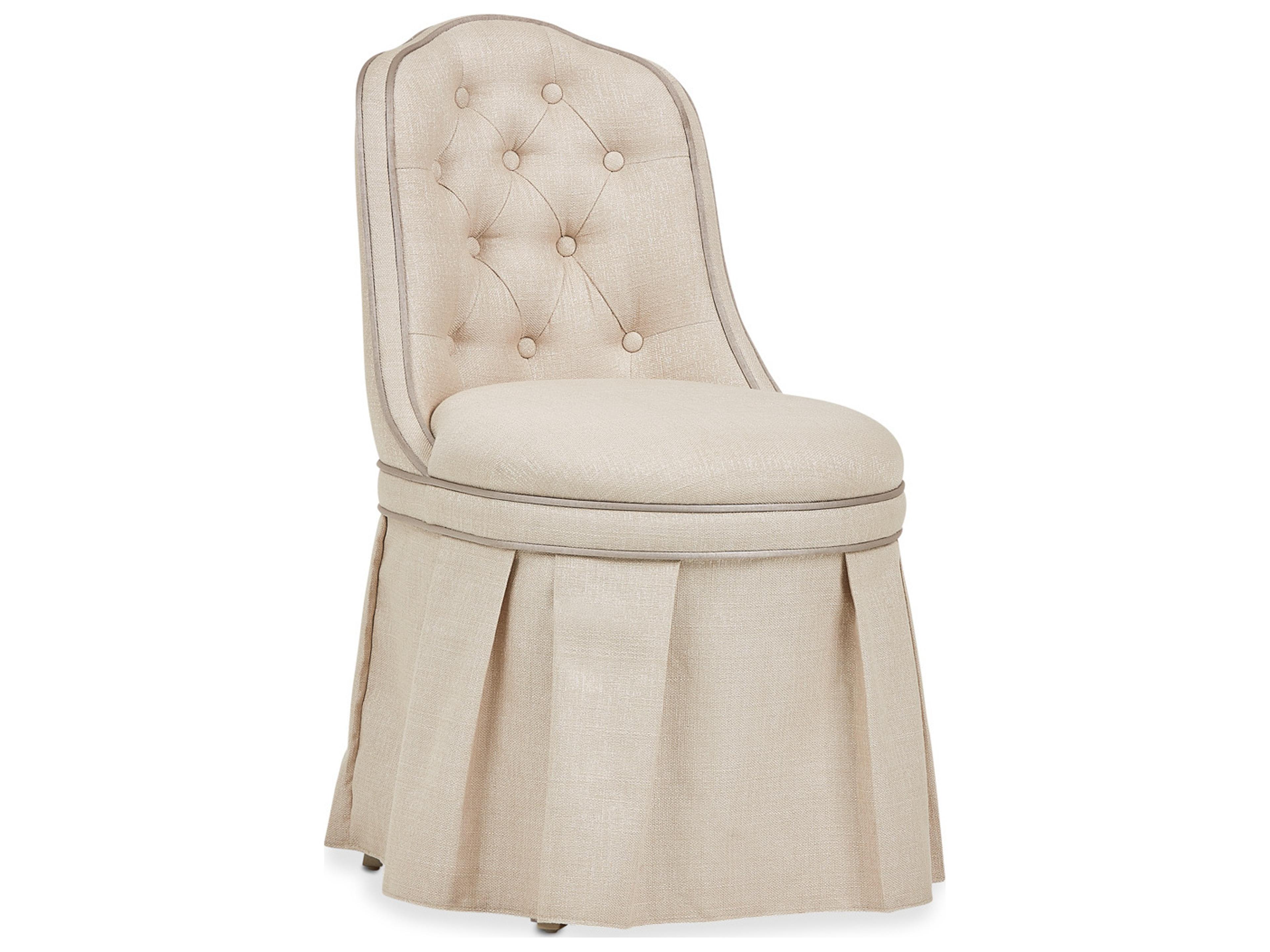 Luxecor Gilded Cream Accent Chair